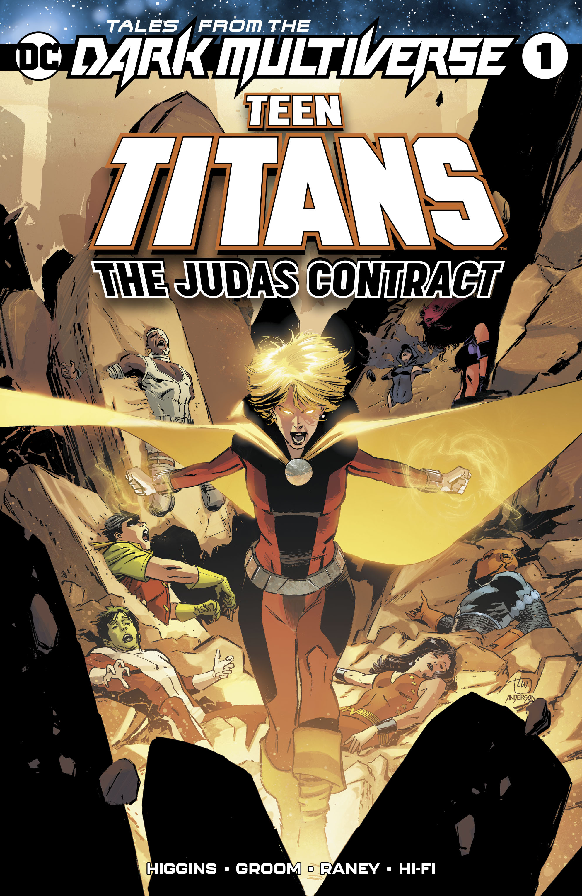 Tales from the Dark Multiverse: Teen Titans The Judas Contract (2019): Chapter 1 - Page 1