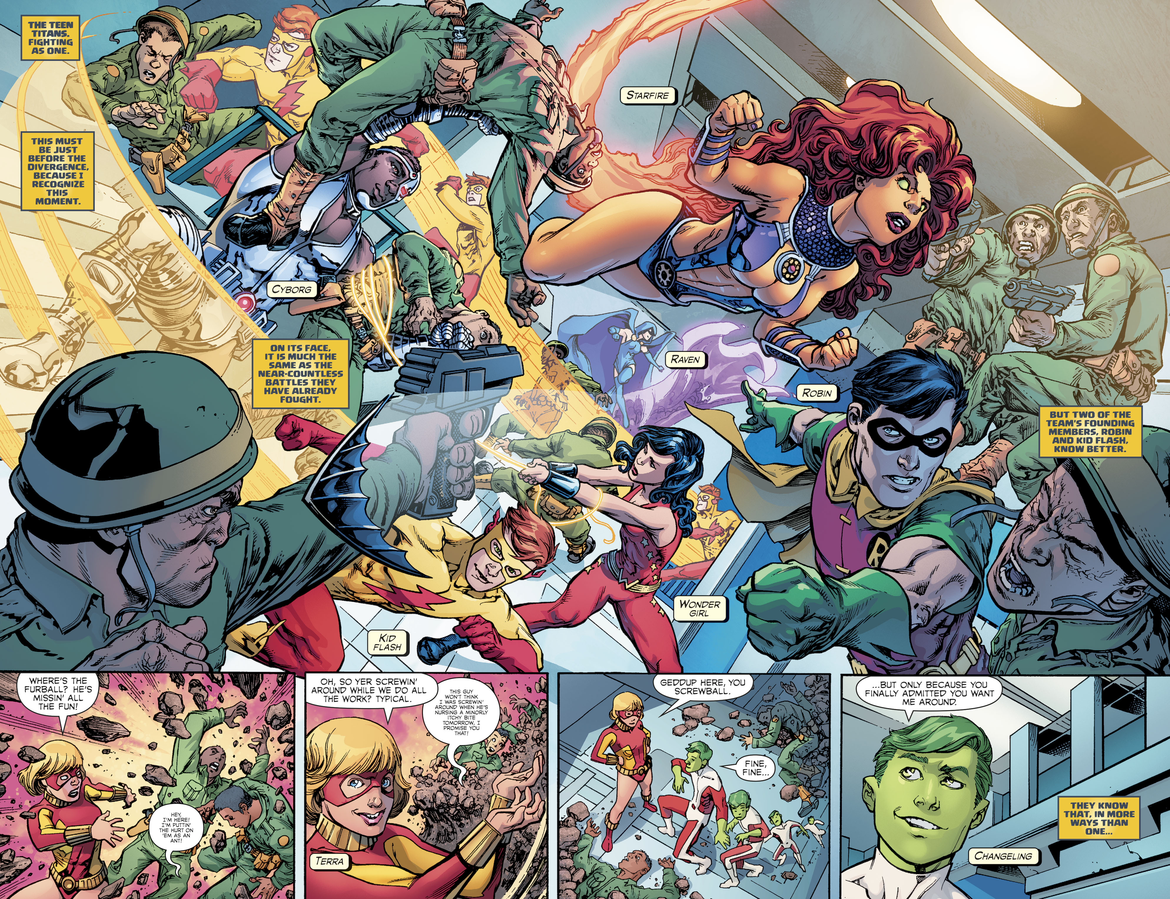 Tale comics. Teen Titans Multiverse. Bubble Multiverse комикс. Комикс контракт. Teen Titans the Judas Contract Starfire.