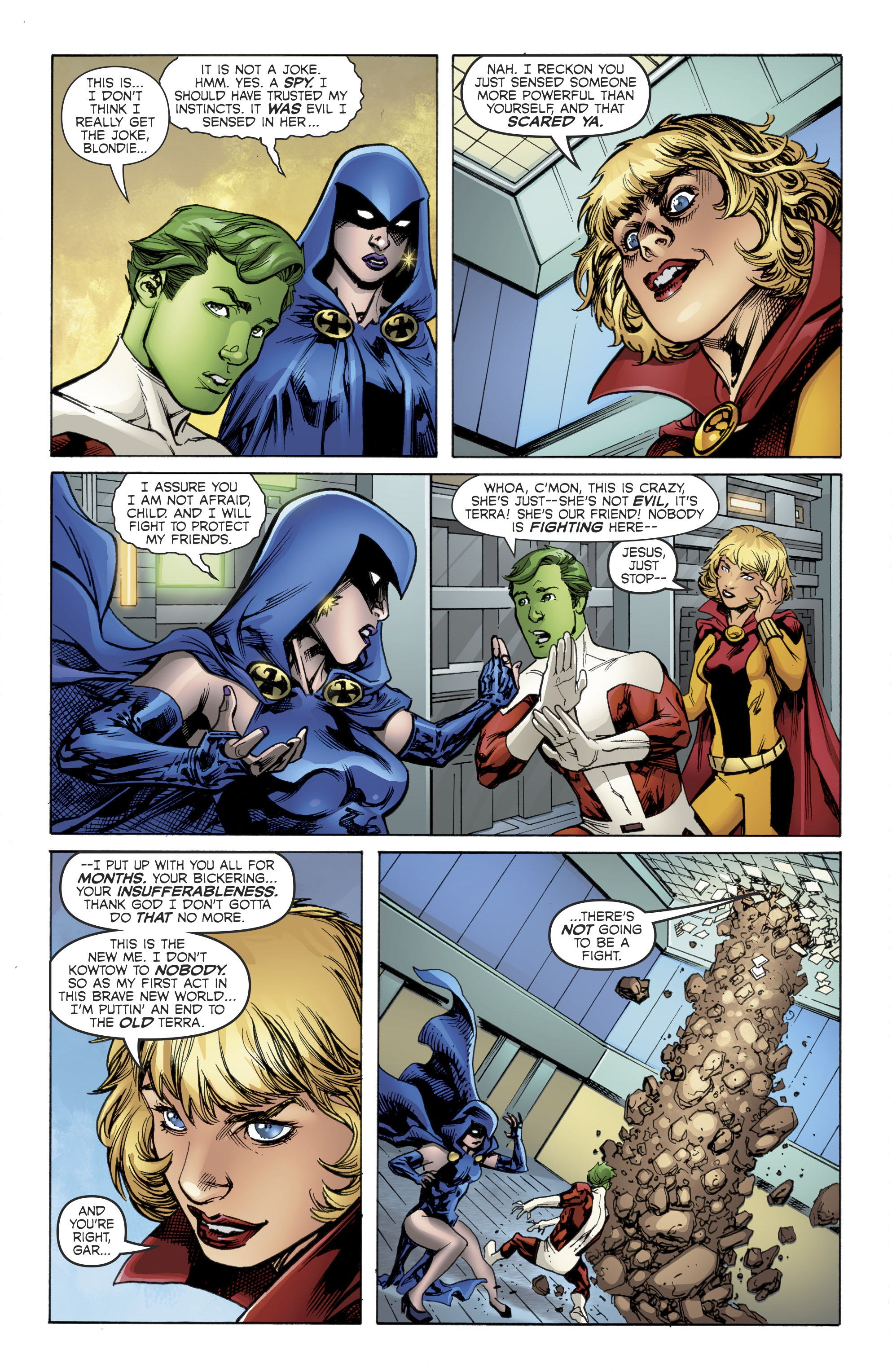 Tales from the Dark Multiverse: Teen Titans The Judas Contract (2019) issue 1 - Page 24