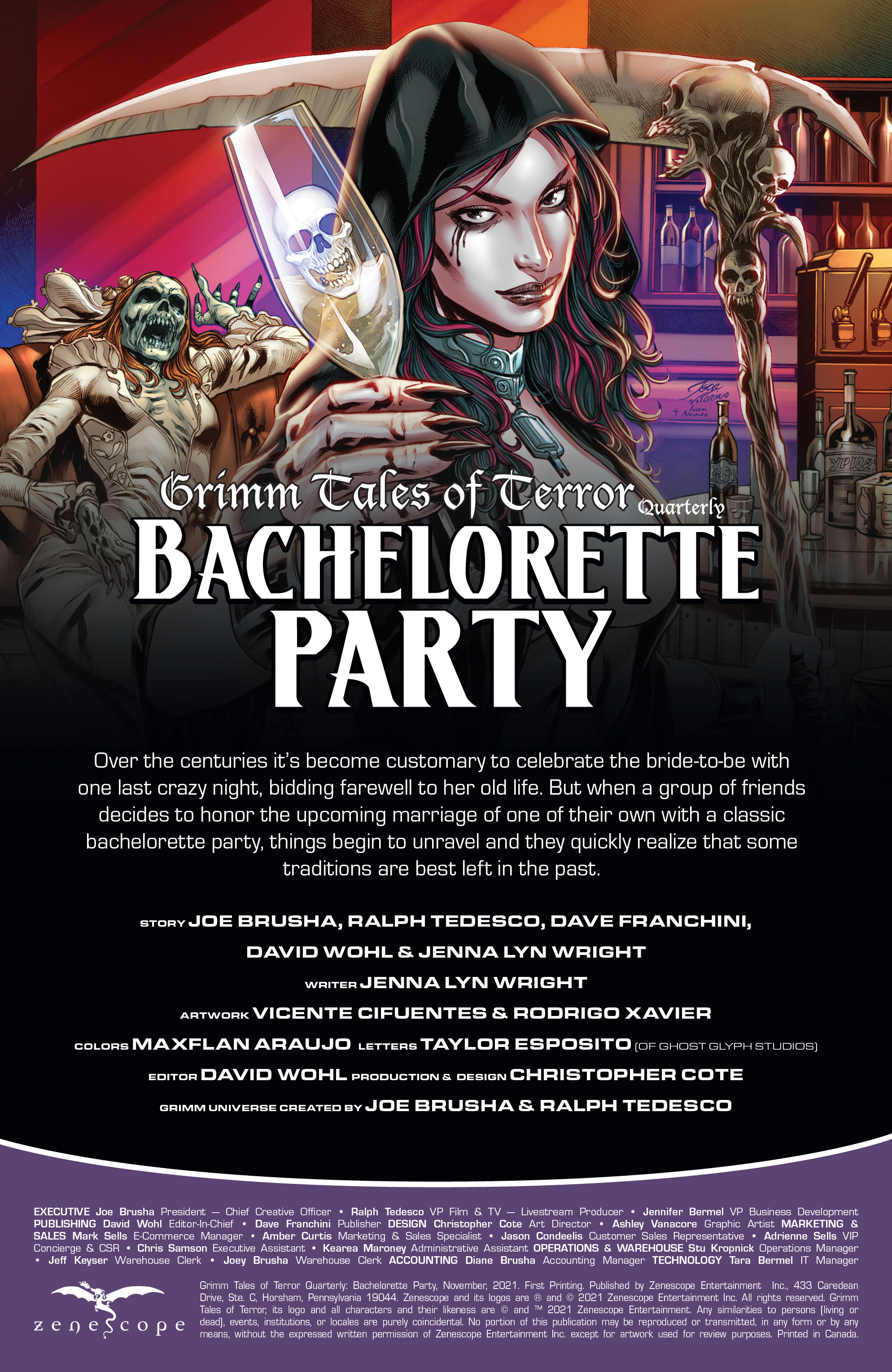 Tales of Terror Quarterly: Bachelorette Party (2021): Chapter 1 - Page 2