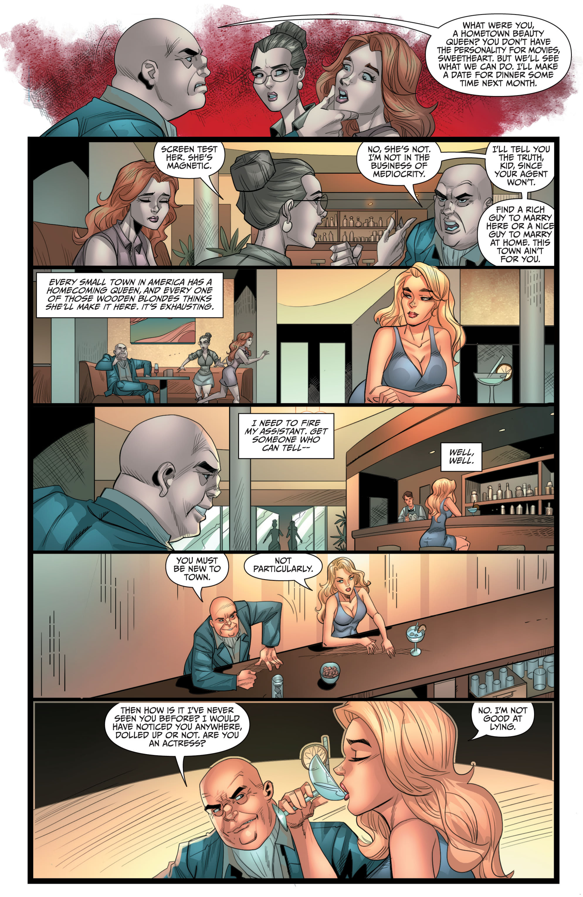 <{ $series->title }} issue 1 - Page 27