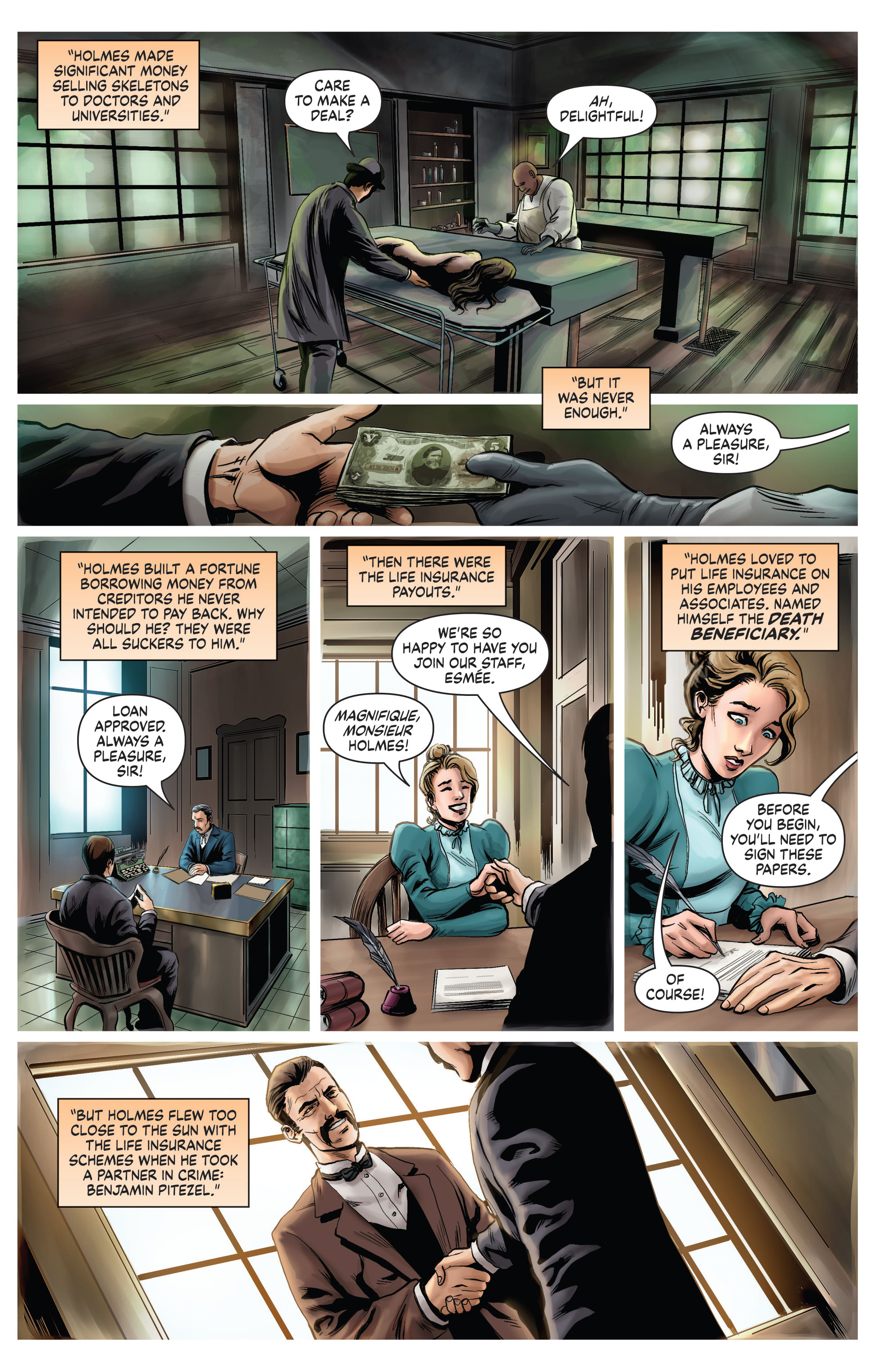 Tales of Terror Quarterly: HH Holmes (2021) issue 1 - Page 30