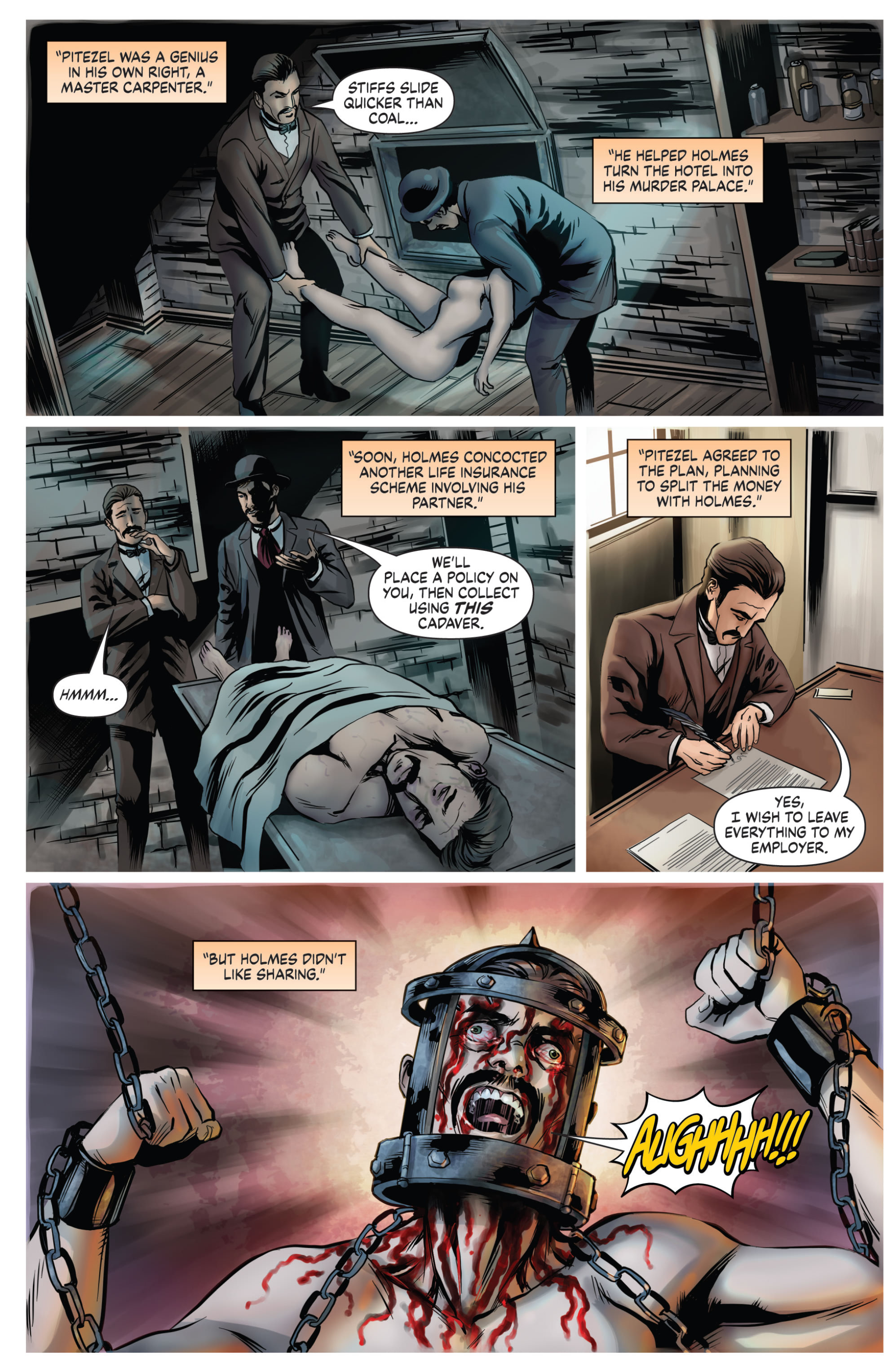 Tales of Terror Quarterly: HH Holmes (2021) issue 1 - Page 31