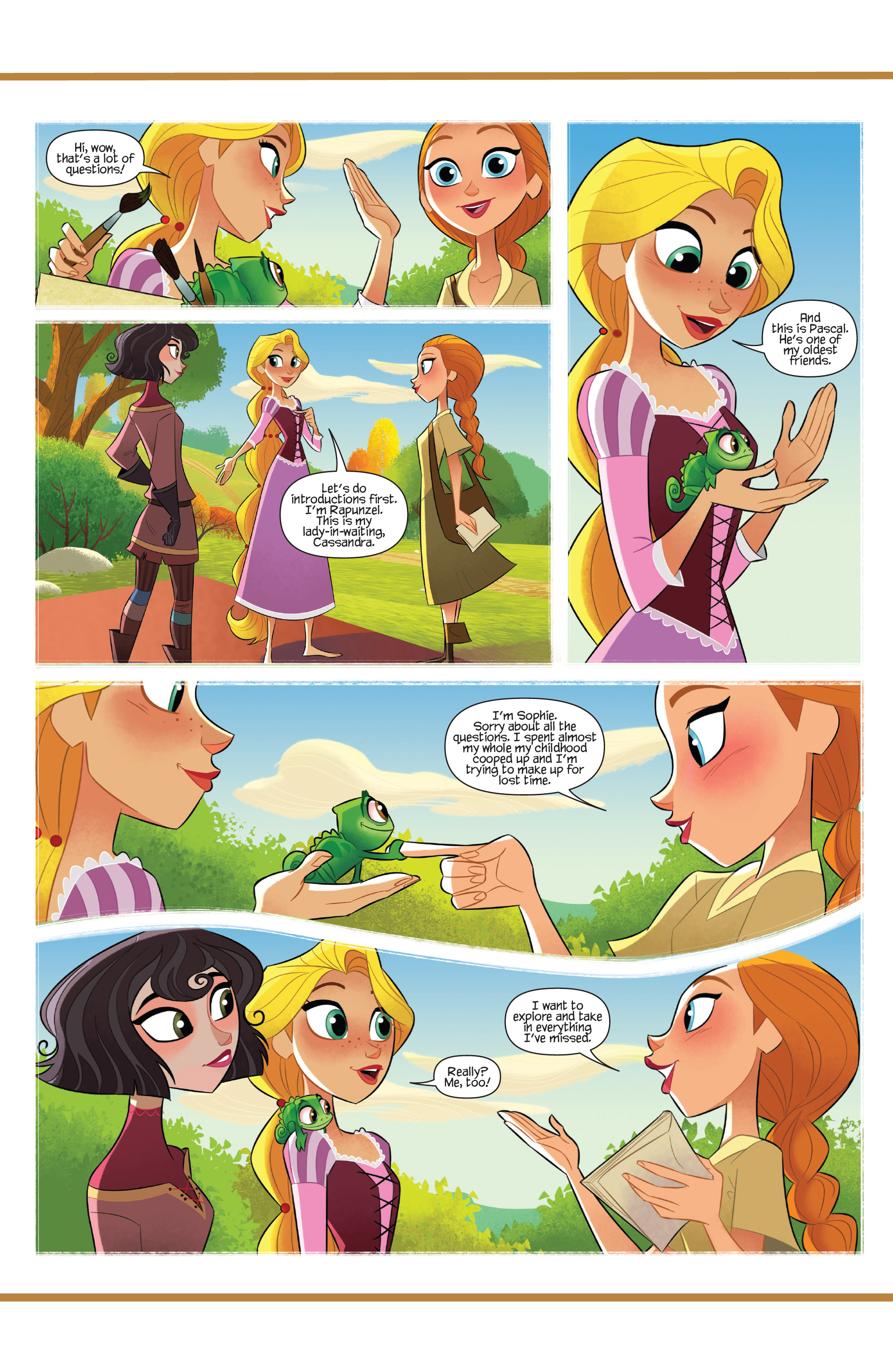 Tangled: Hair It Is (2019) issue 1 - Page 4