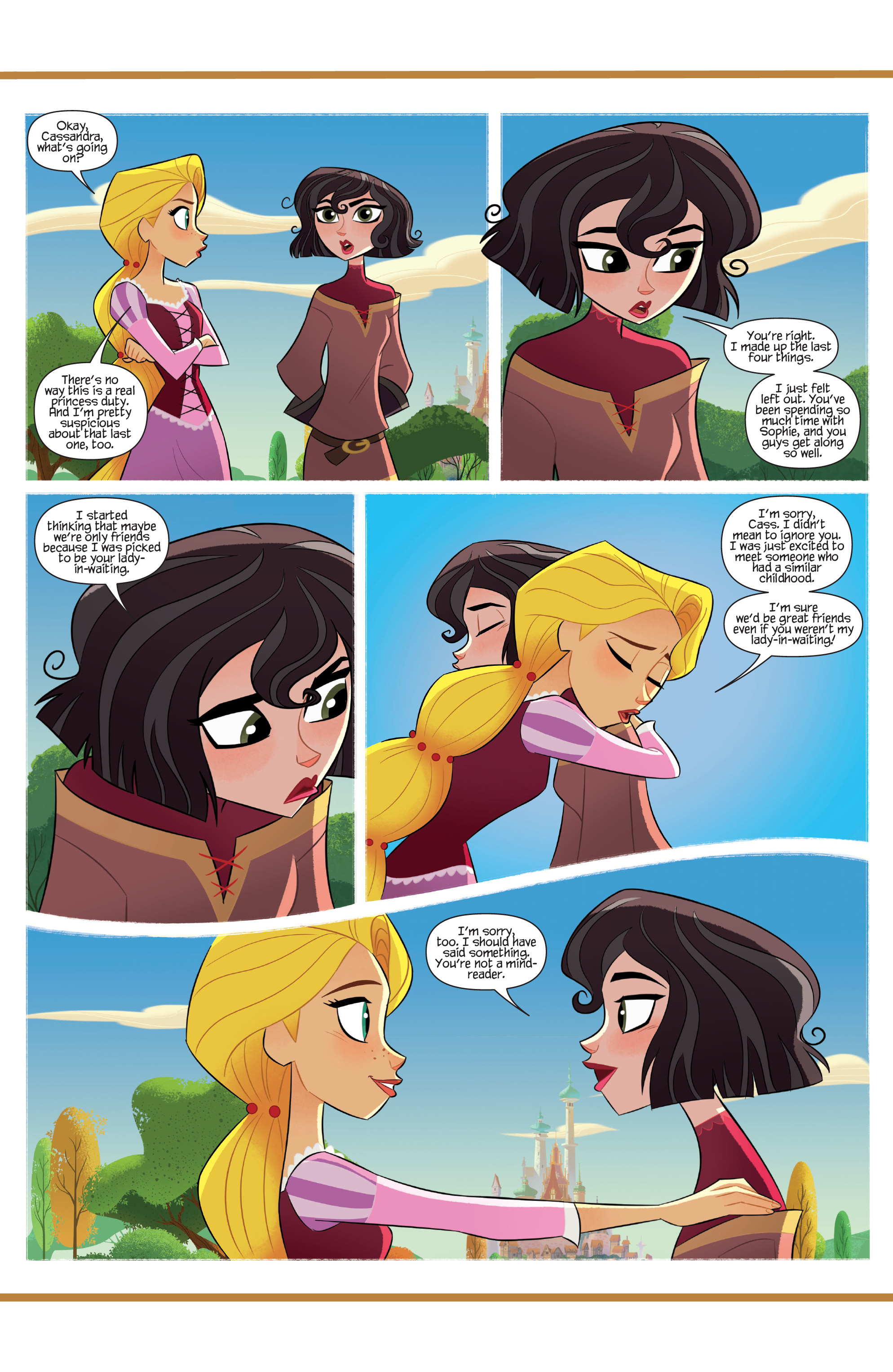 Tangled: Hair It Is (2019) issue 1 - Page 9