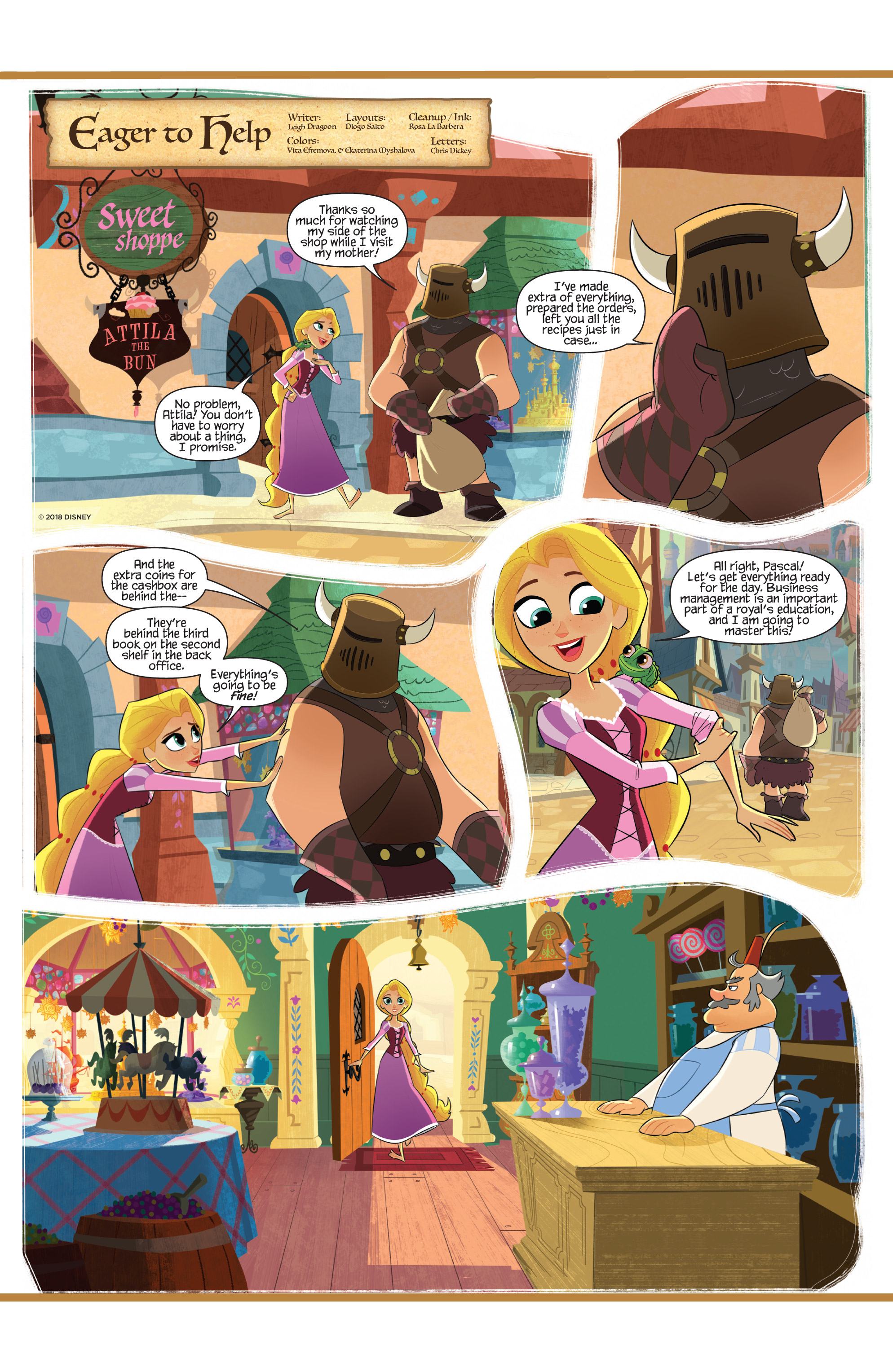 Tangled: Hair It Is (2019) issue 1 - Page 19