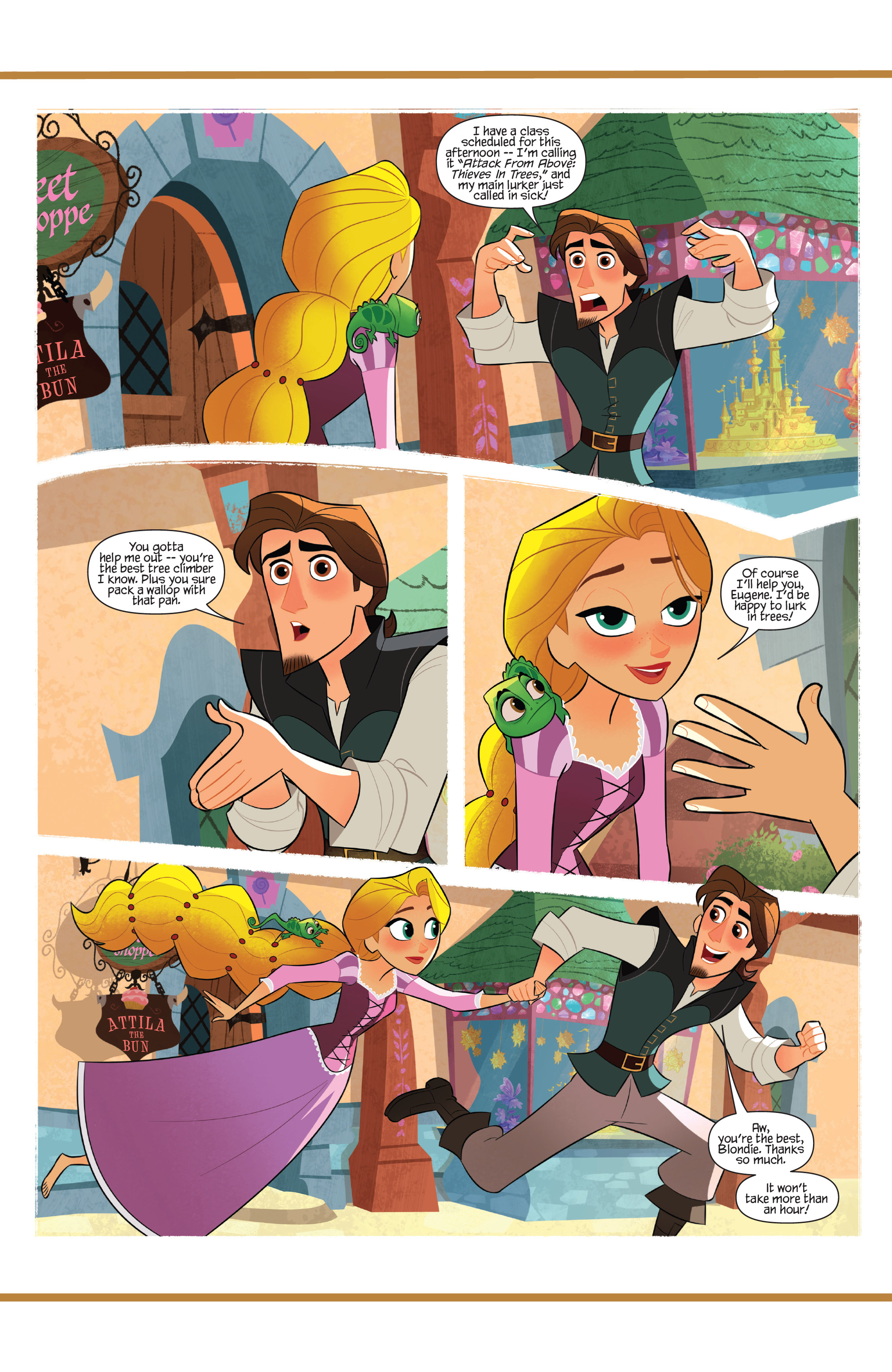 Tangled: Hair It Is (2019) issue 1 - Page 21