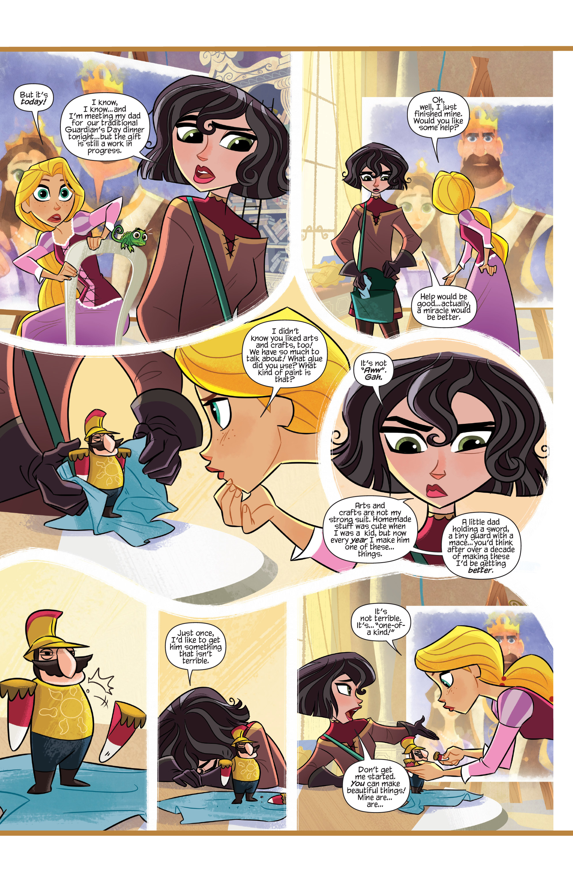 Tangled: Hair It Is (2019) issue 1 - Page 28