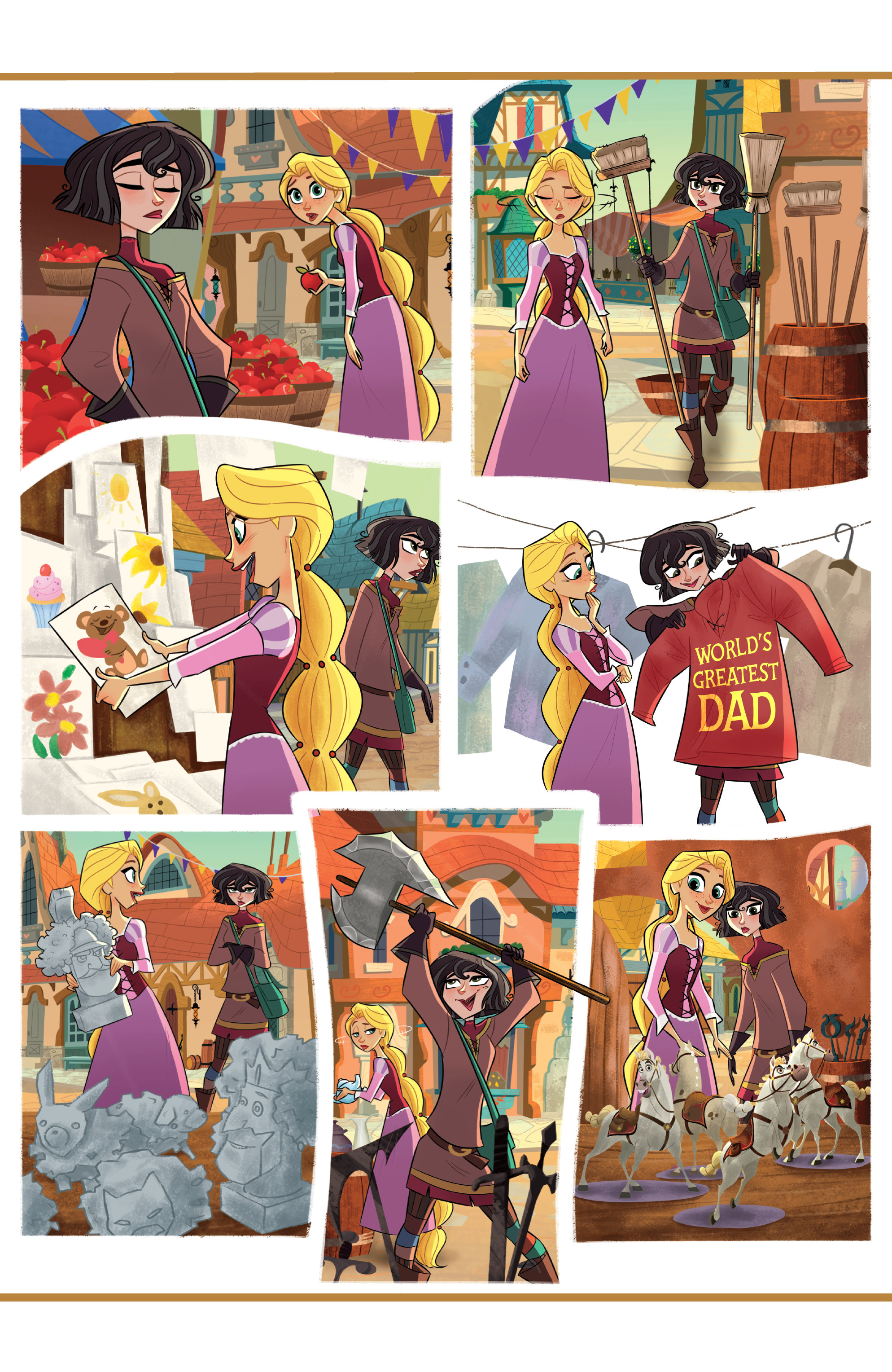 Tangled: Hair It Is (2019) issue 1 - Page 32