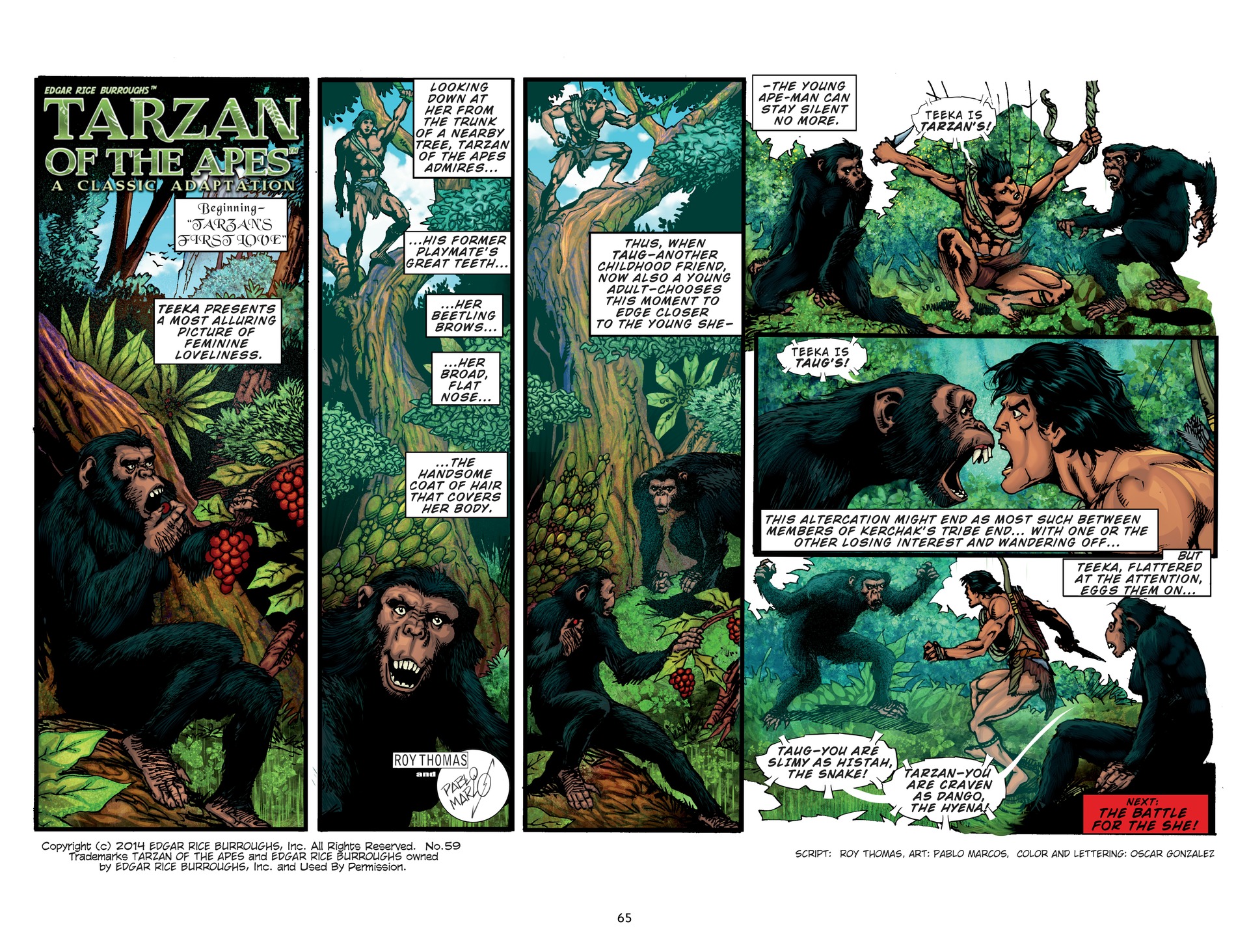 Tarzan of the Apes (2022-) issue HC - Page 69