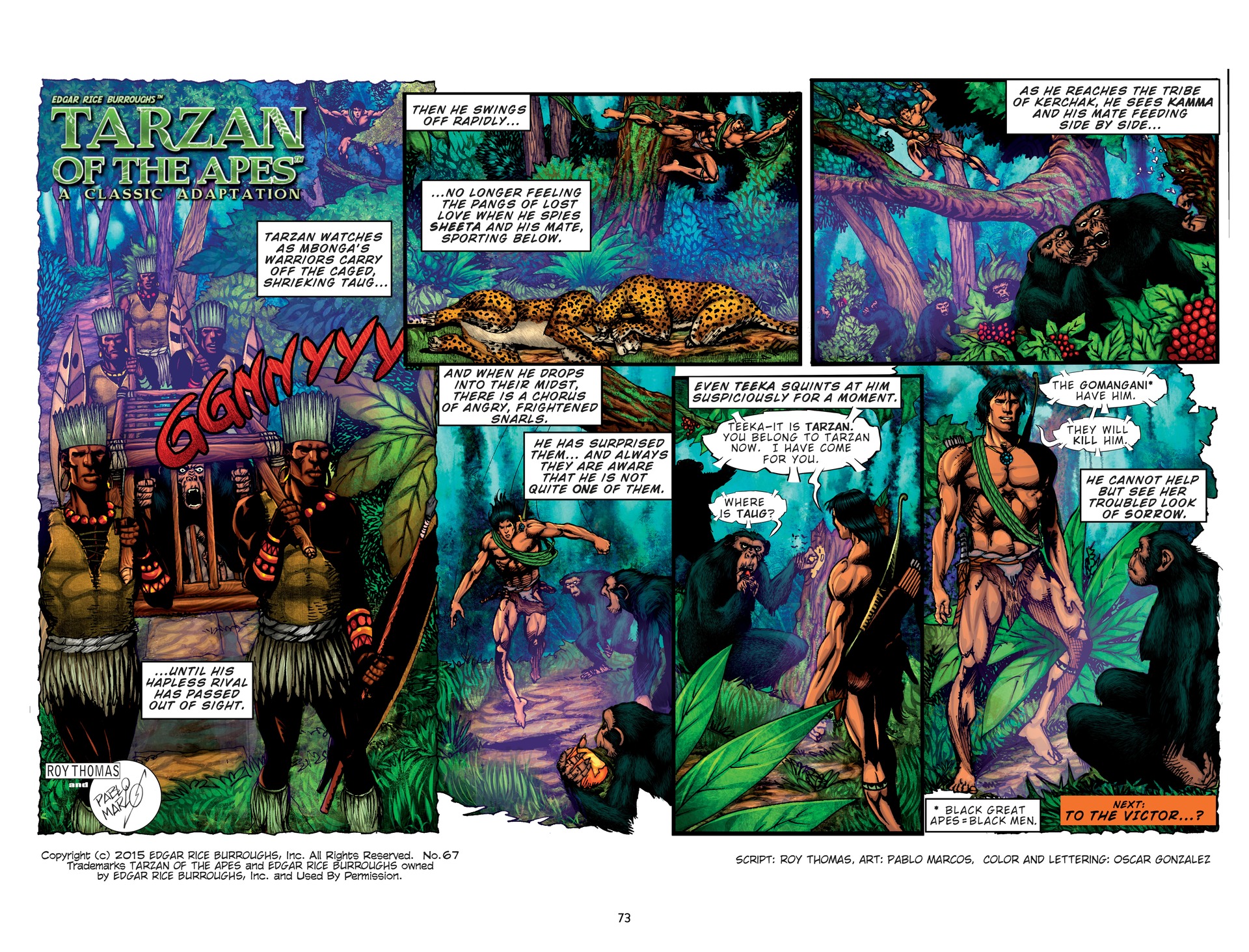 Tarzan of the Apes (2022-) issue HC - Page 77