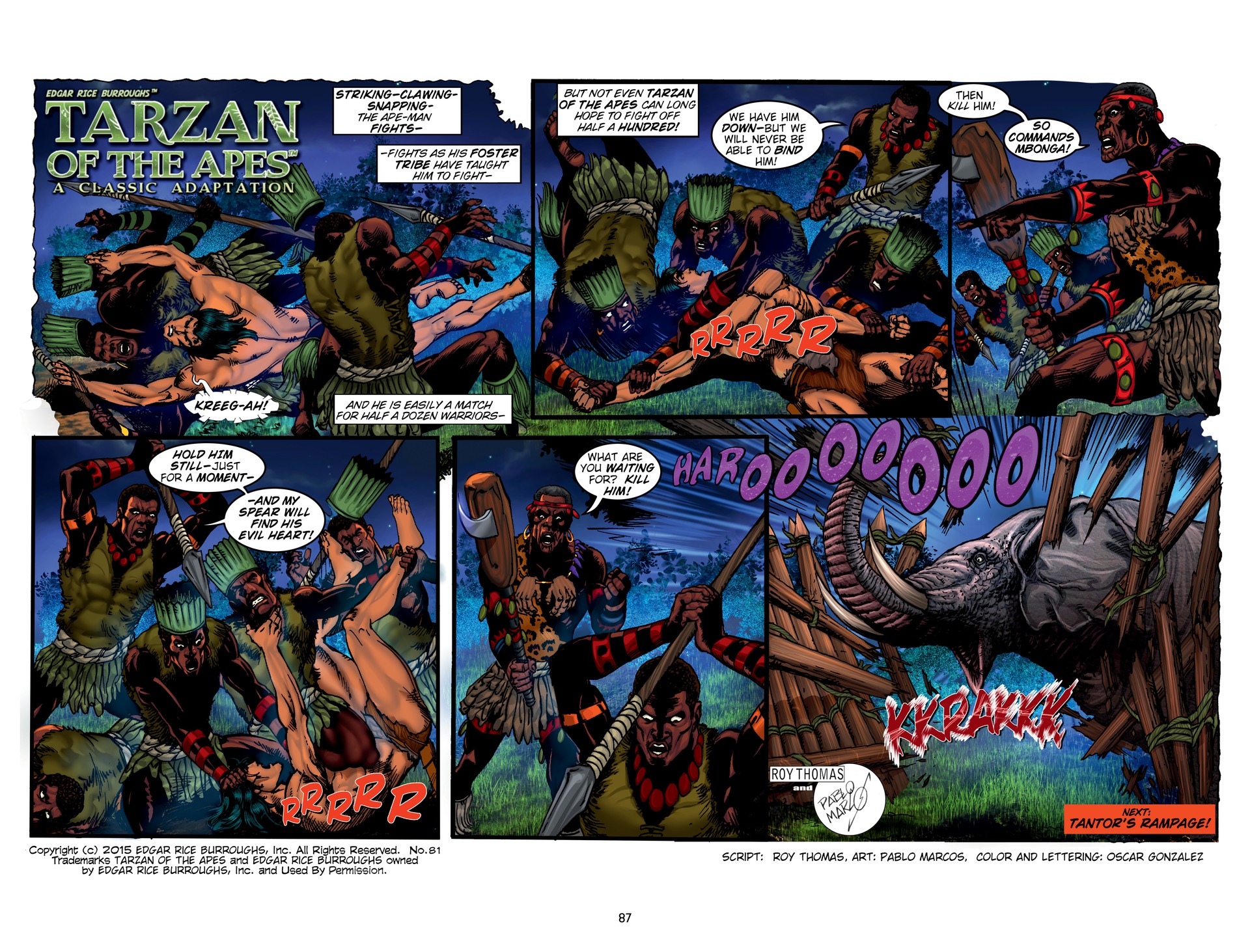 Tarzan of the Apes (2022-) issue HC - Page 91