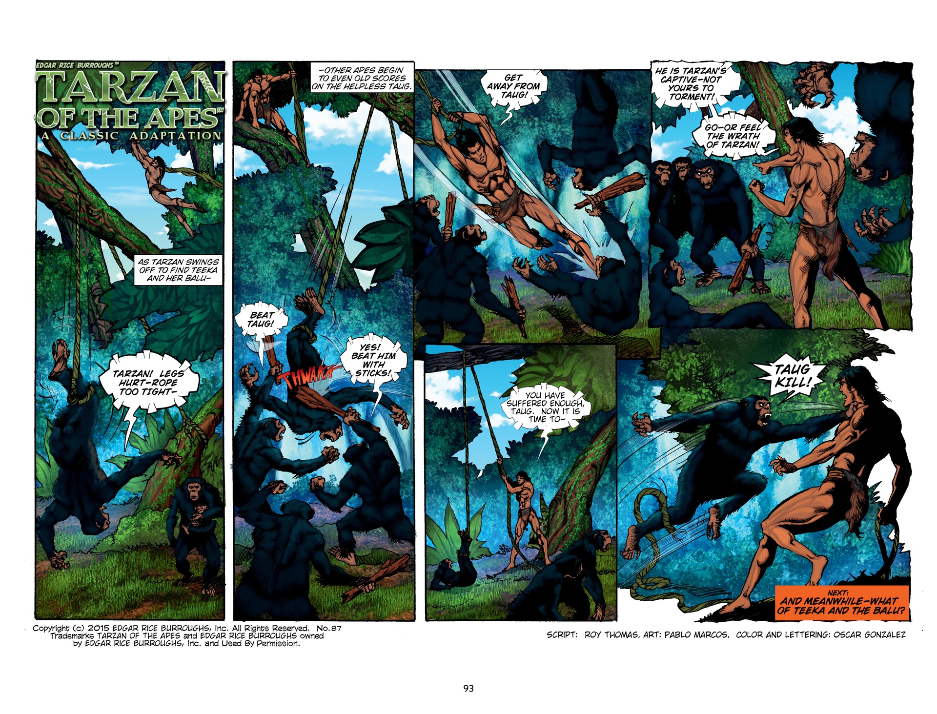 Tarzan of the Apes (2022-) issue HC - Page 97