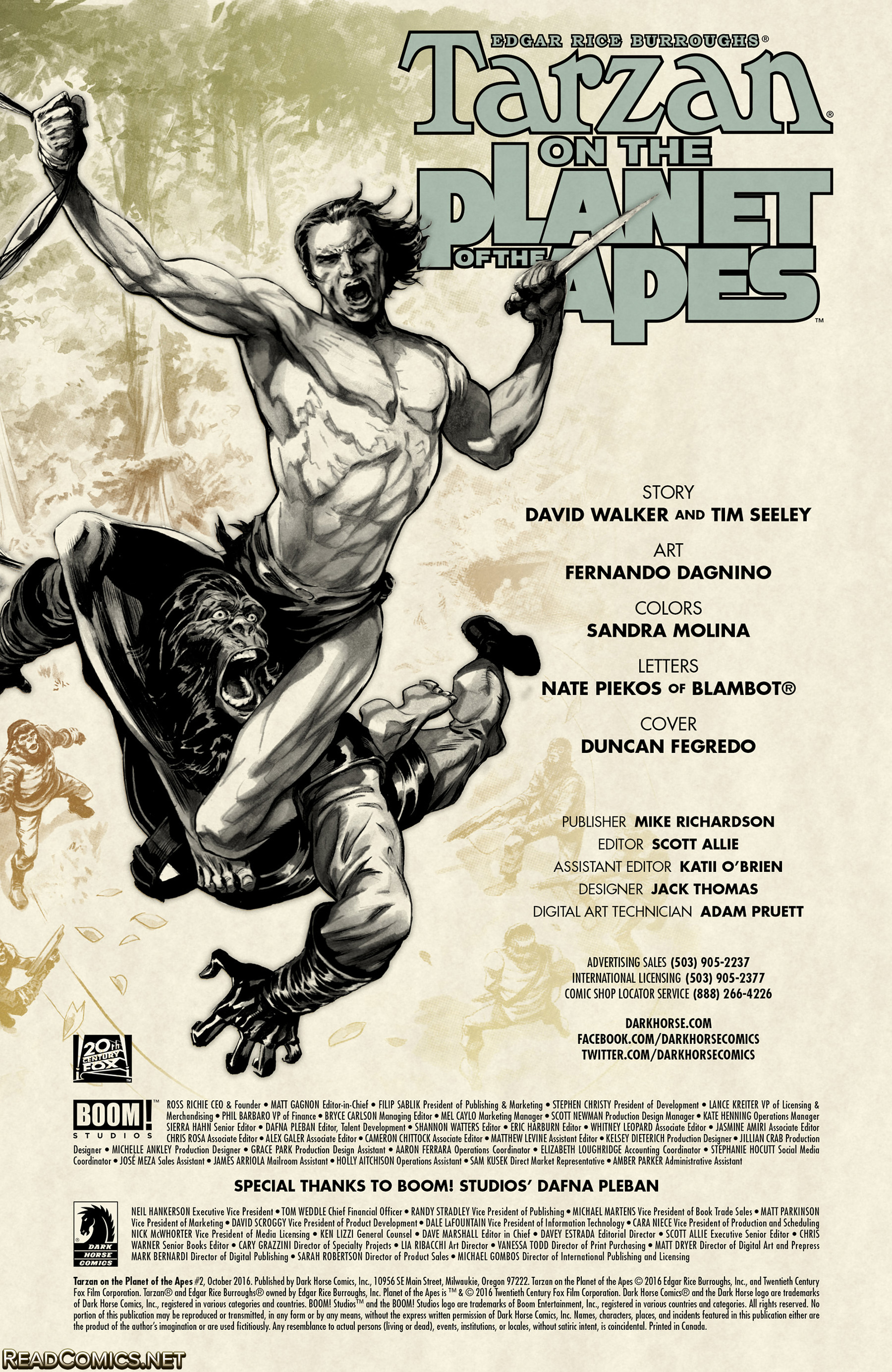 Tarzan on the Planet of the Apes (2016-): Chapter 2 - Page 2