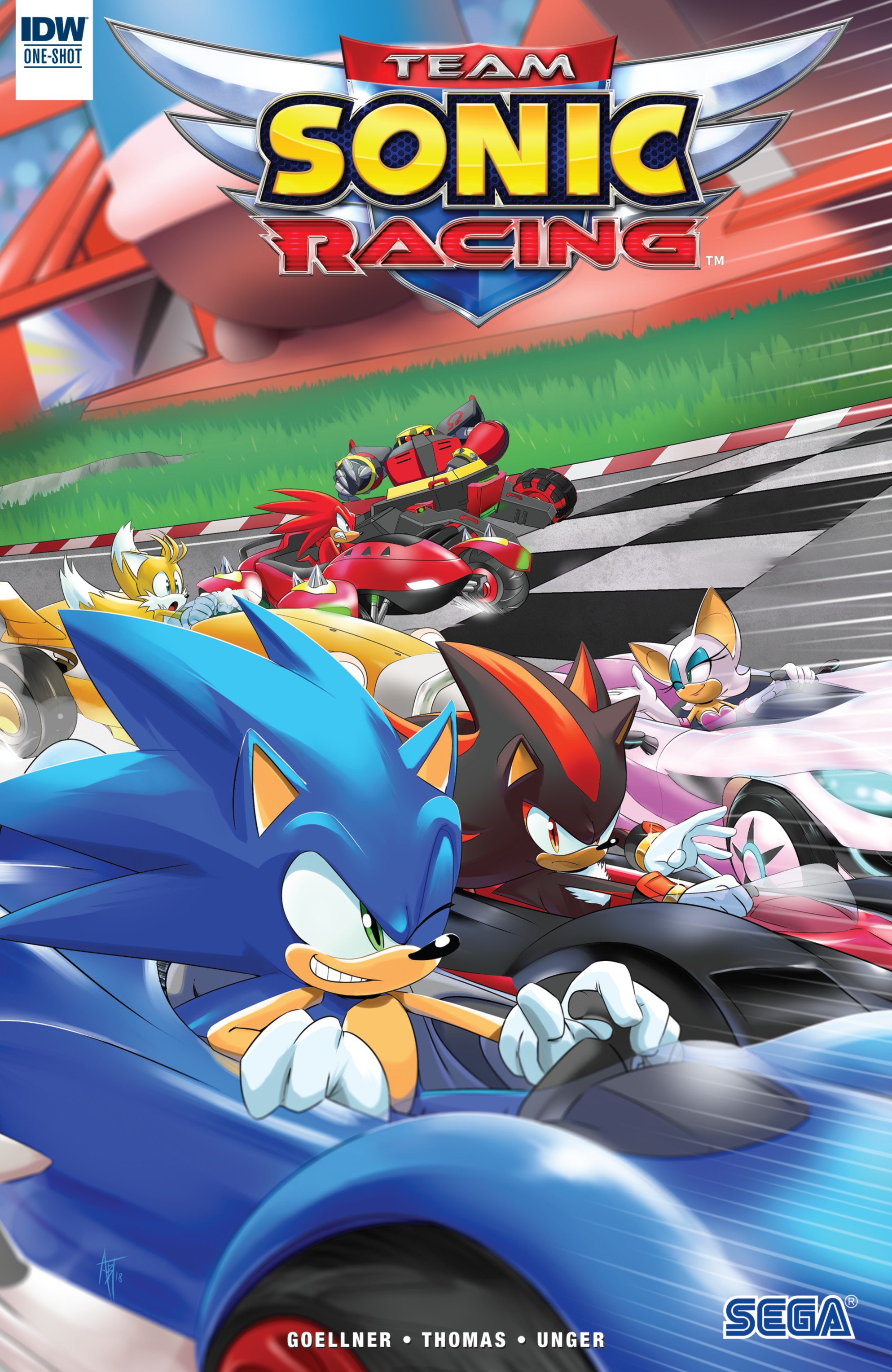 Team Sonic Racing (2018): Chapter 1 - Page 1
