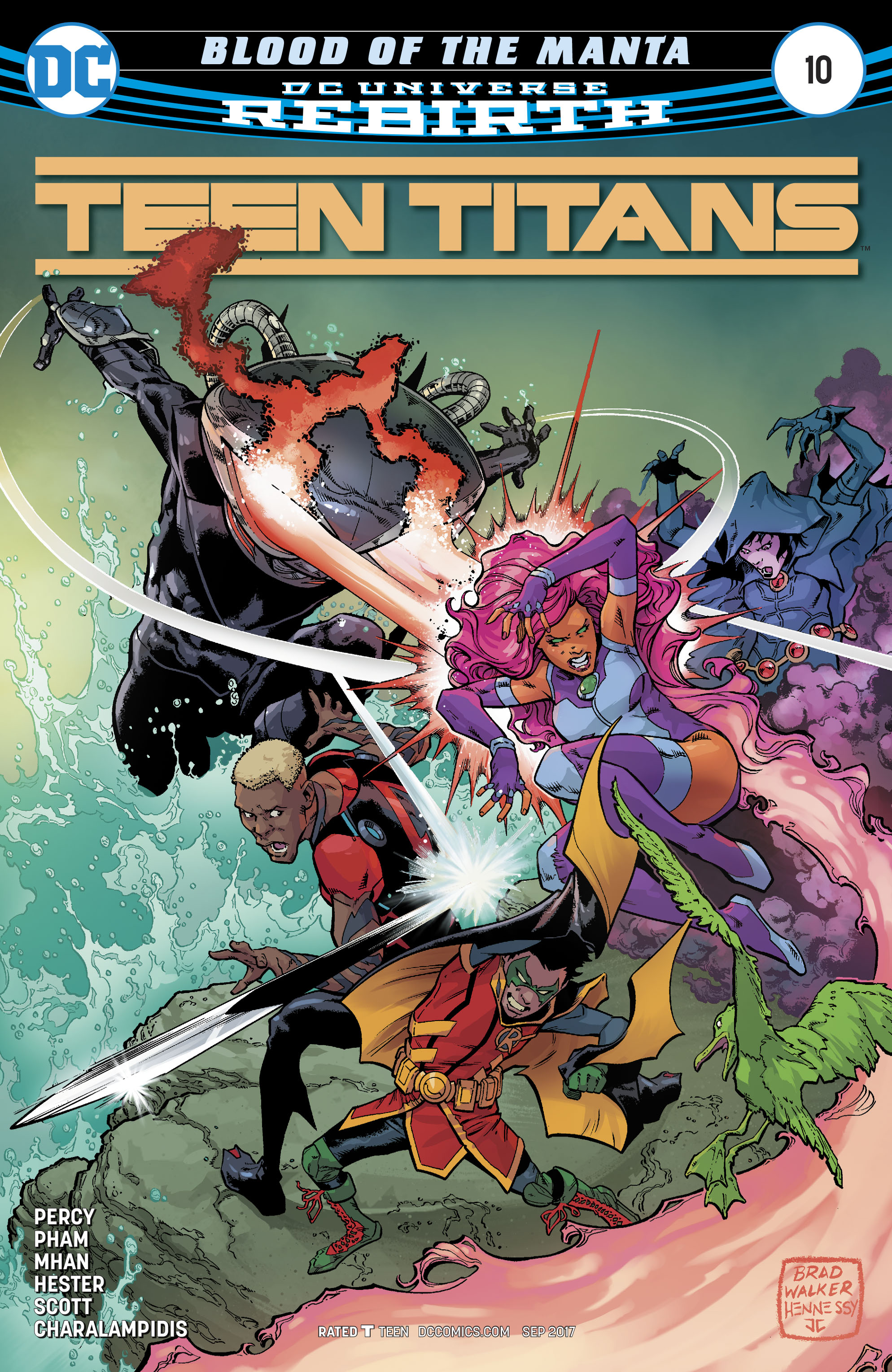 Teen Titans (2016-)-Teen Titans (2016-) #10