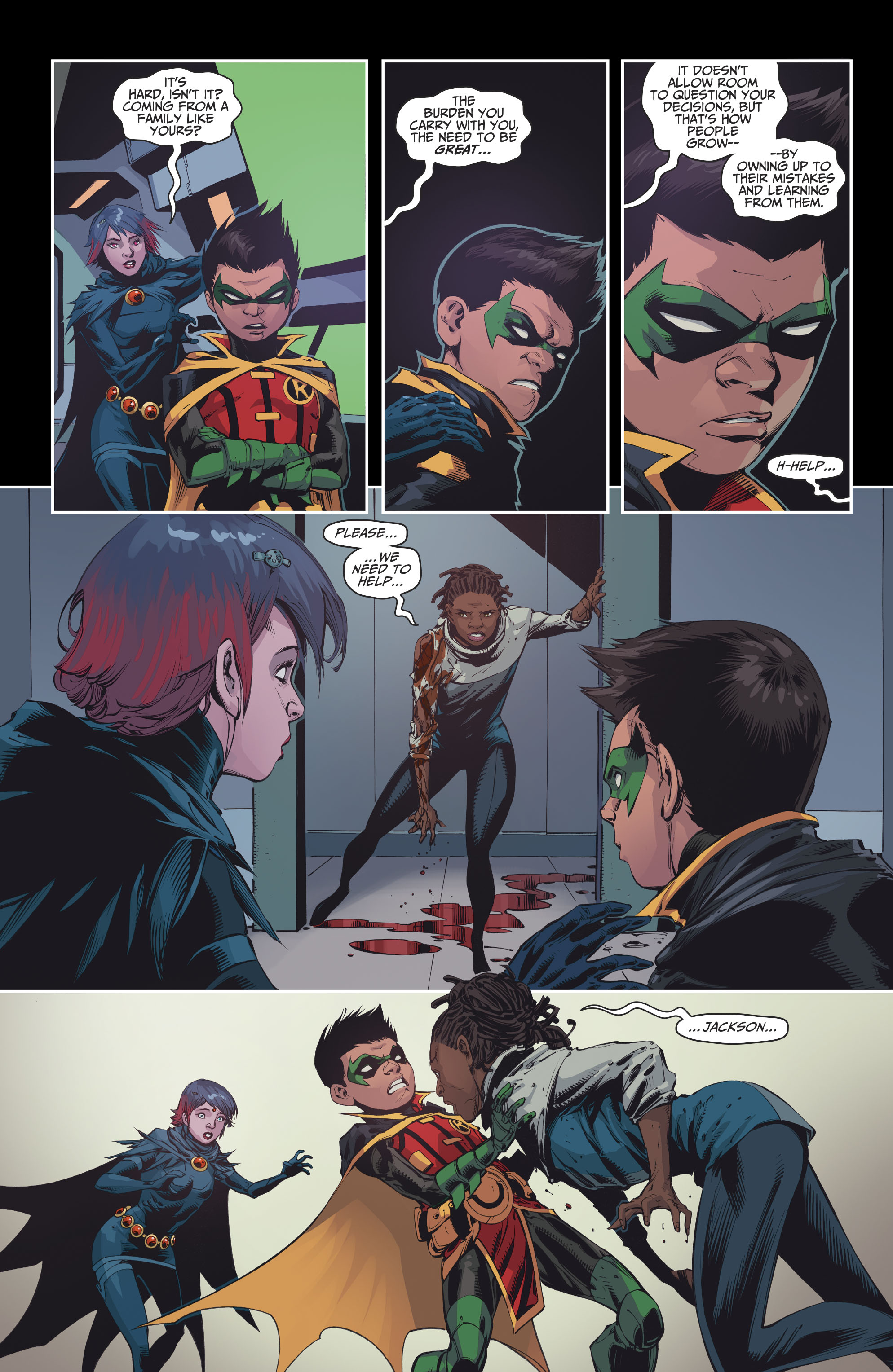 Damian Wayne Raven