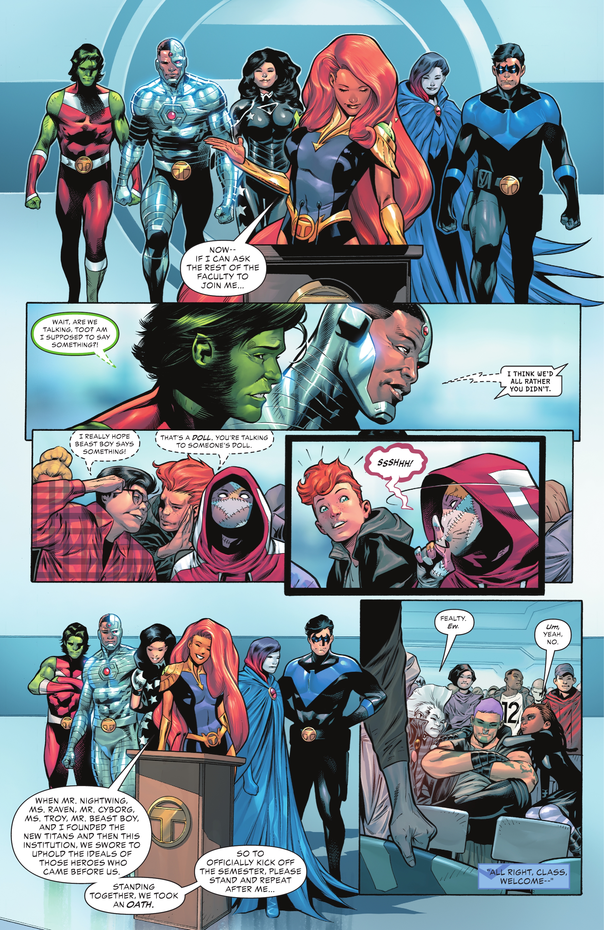 Teen Titans Academy (2021-) issue 1. - Page 6