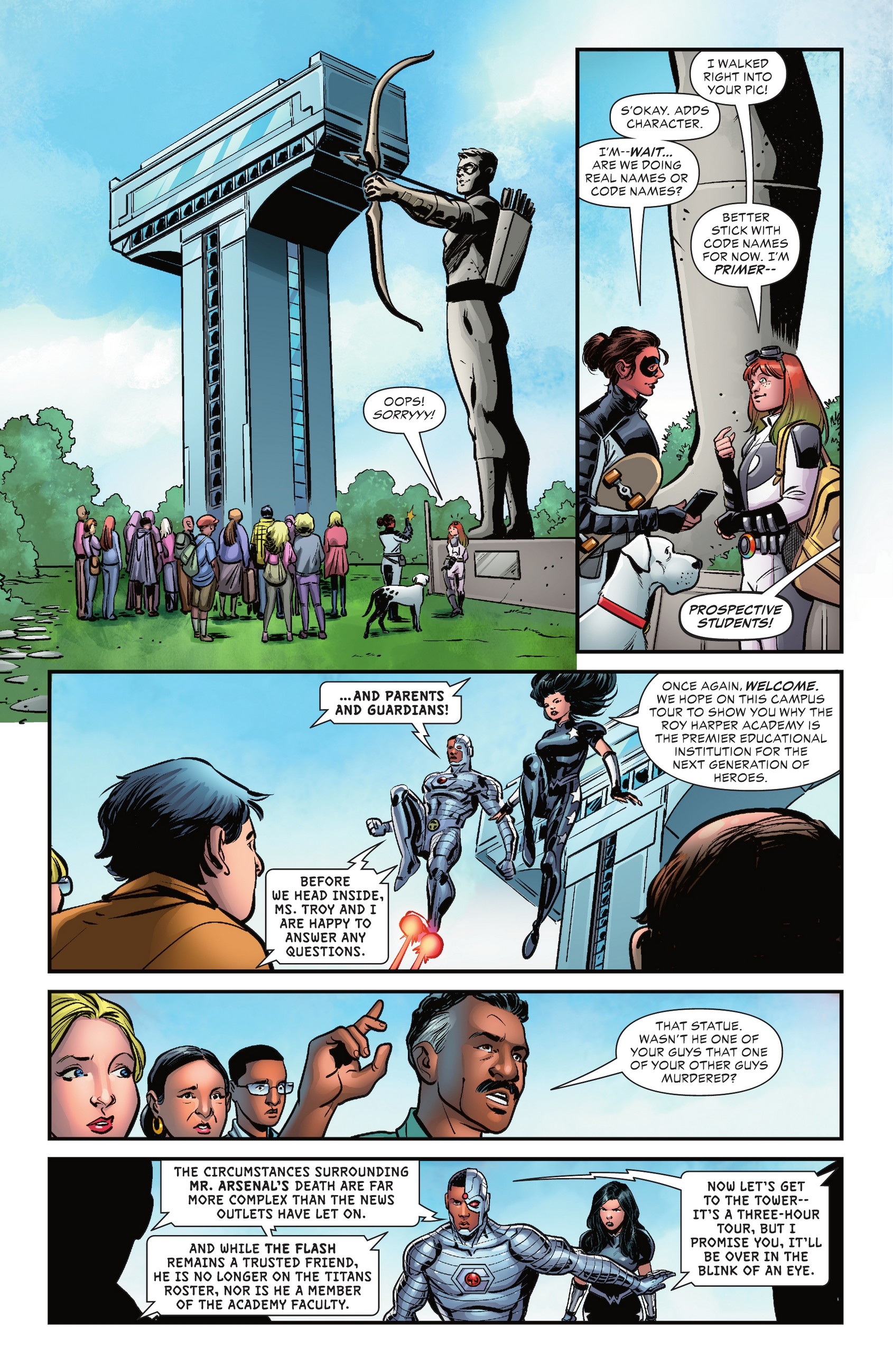 Teen Titans Academy (2021-): Chapter 8 - Page 3