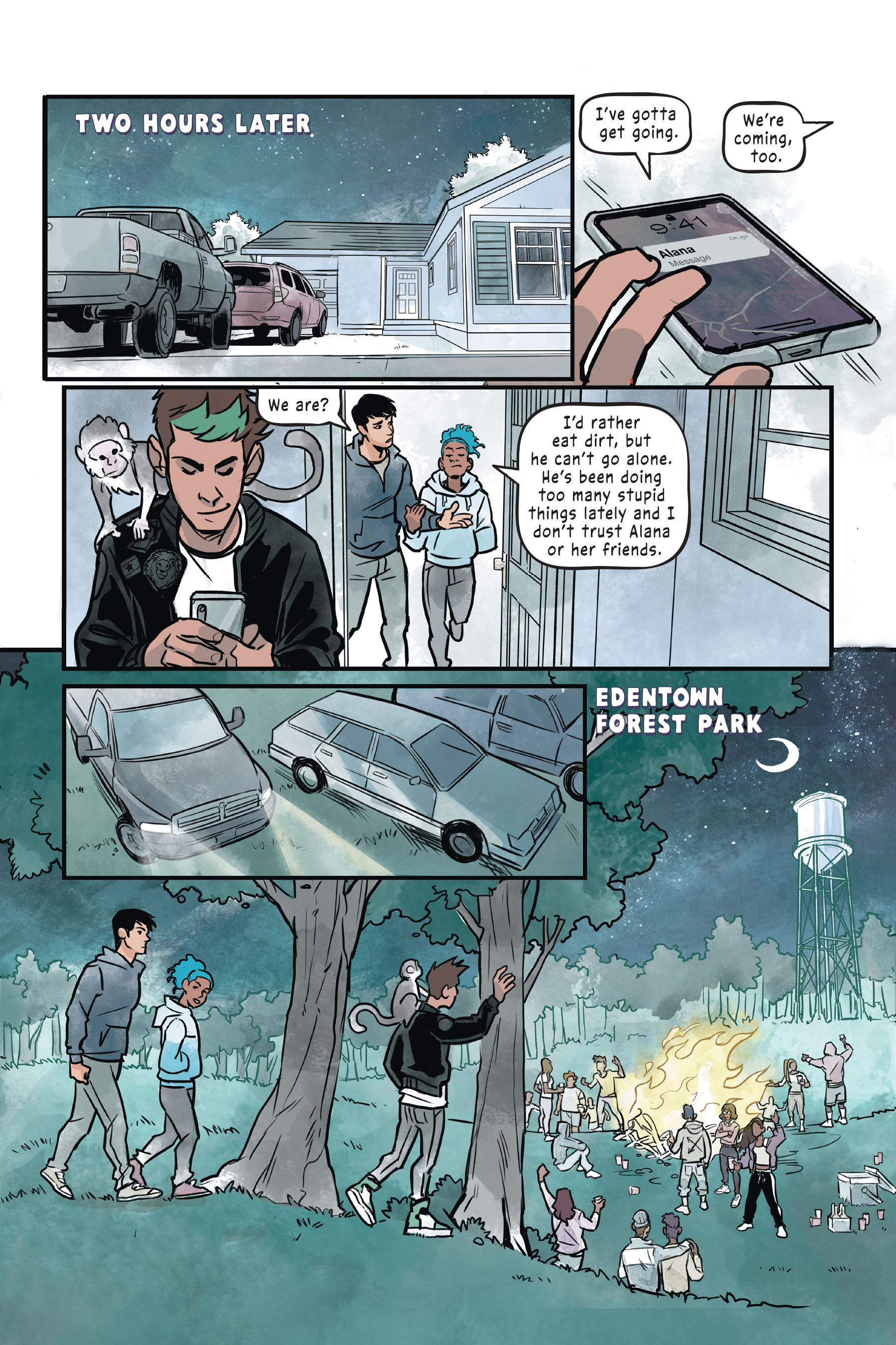 Teen Titans: Beast Boy (2020) issue 1 - Page 156