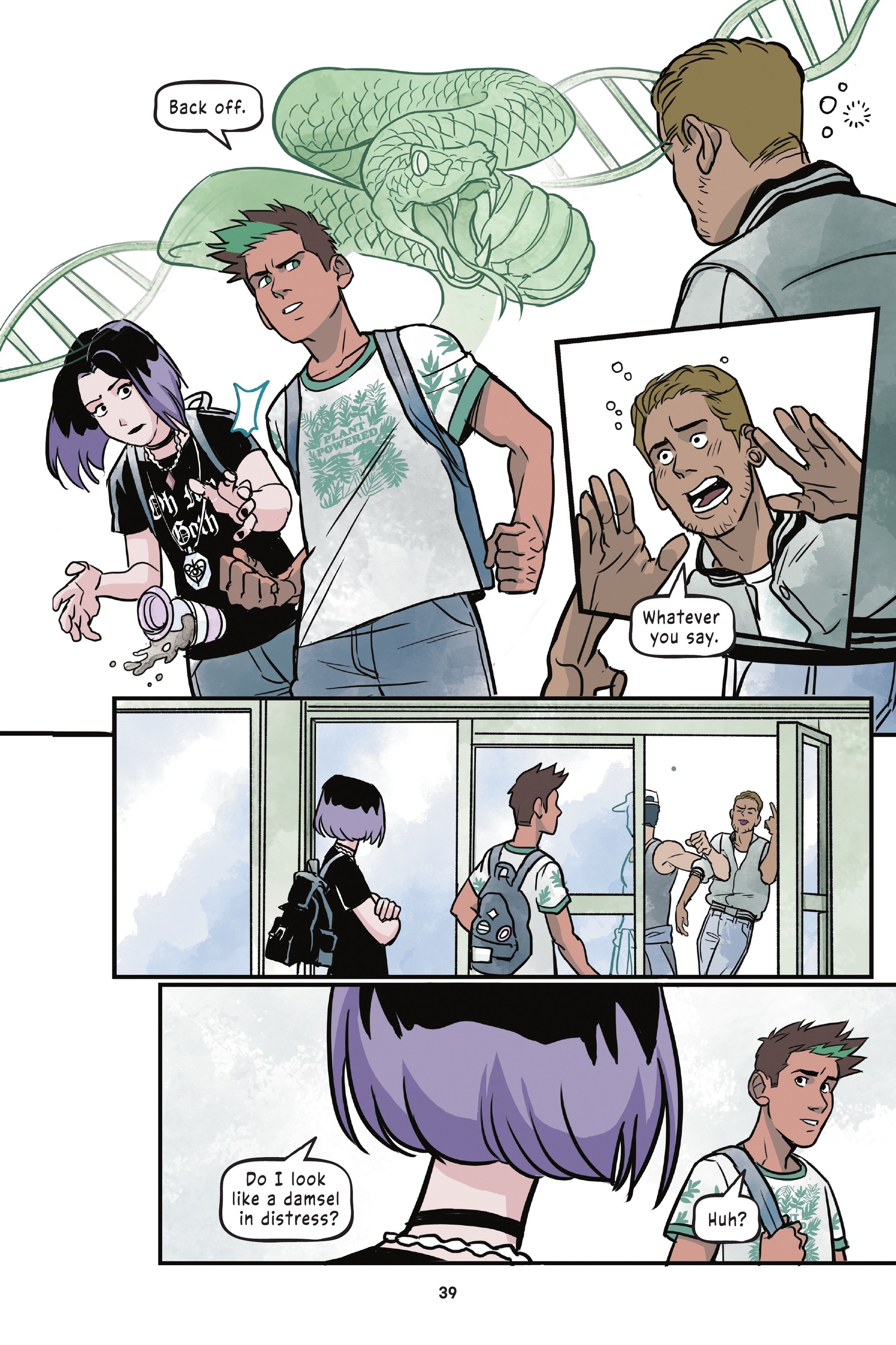 Teen Titans: Beast Boy Loves Raven (2021) issue GN - Page 37