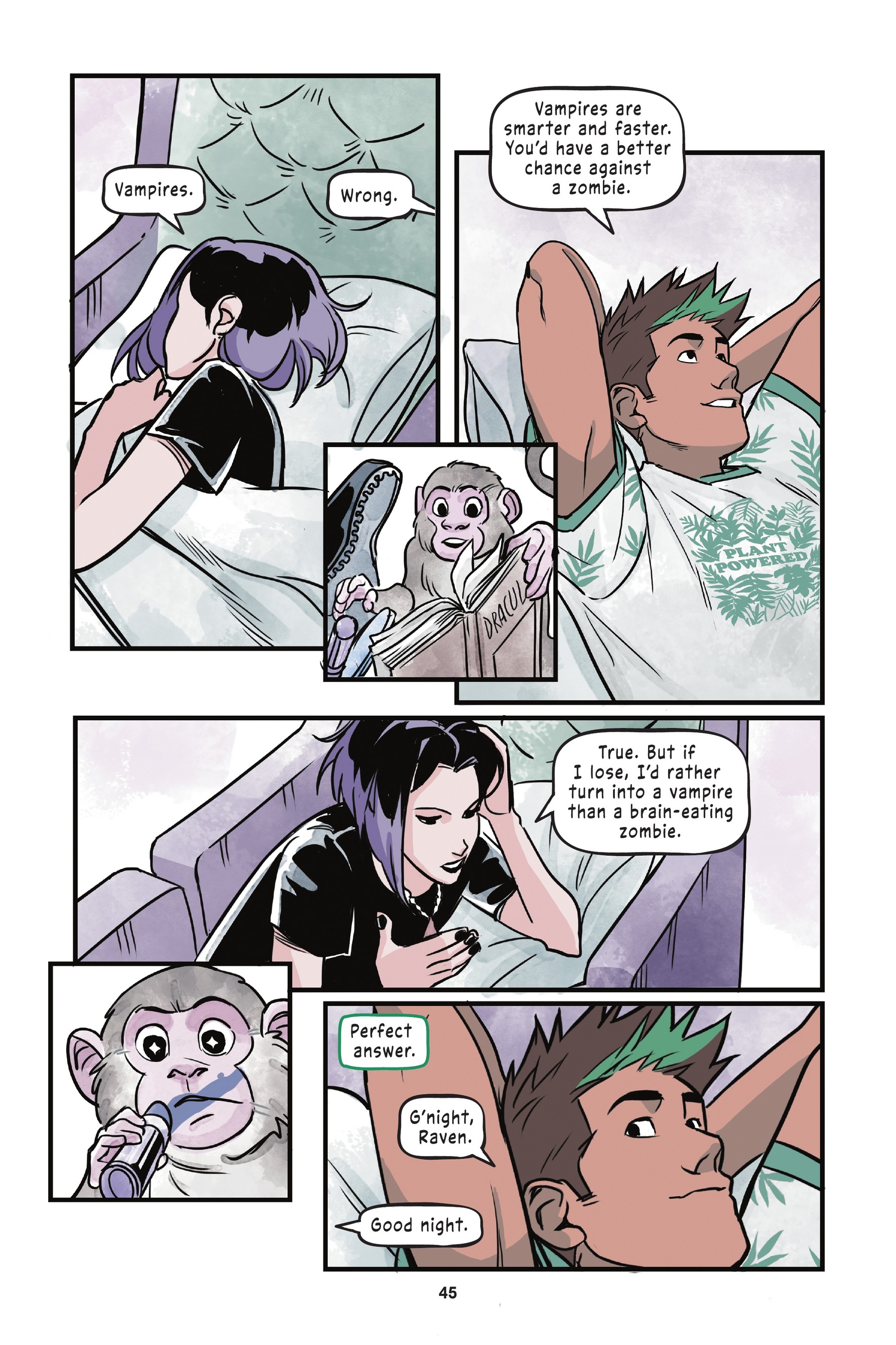 Teen Titans: Beast Boy Loves Raven (2021) issue GN - Page 43