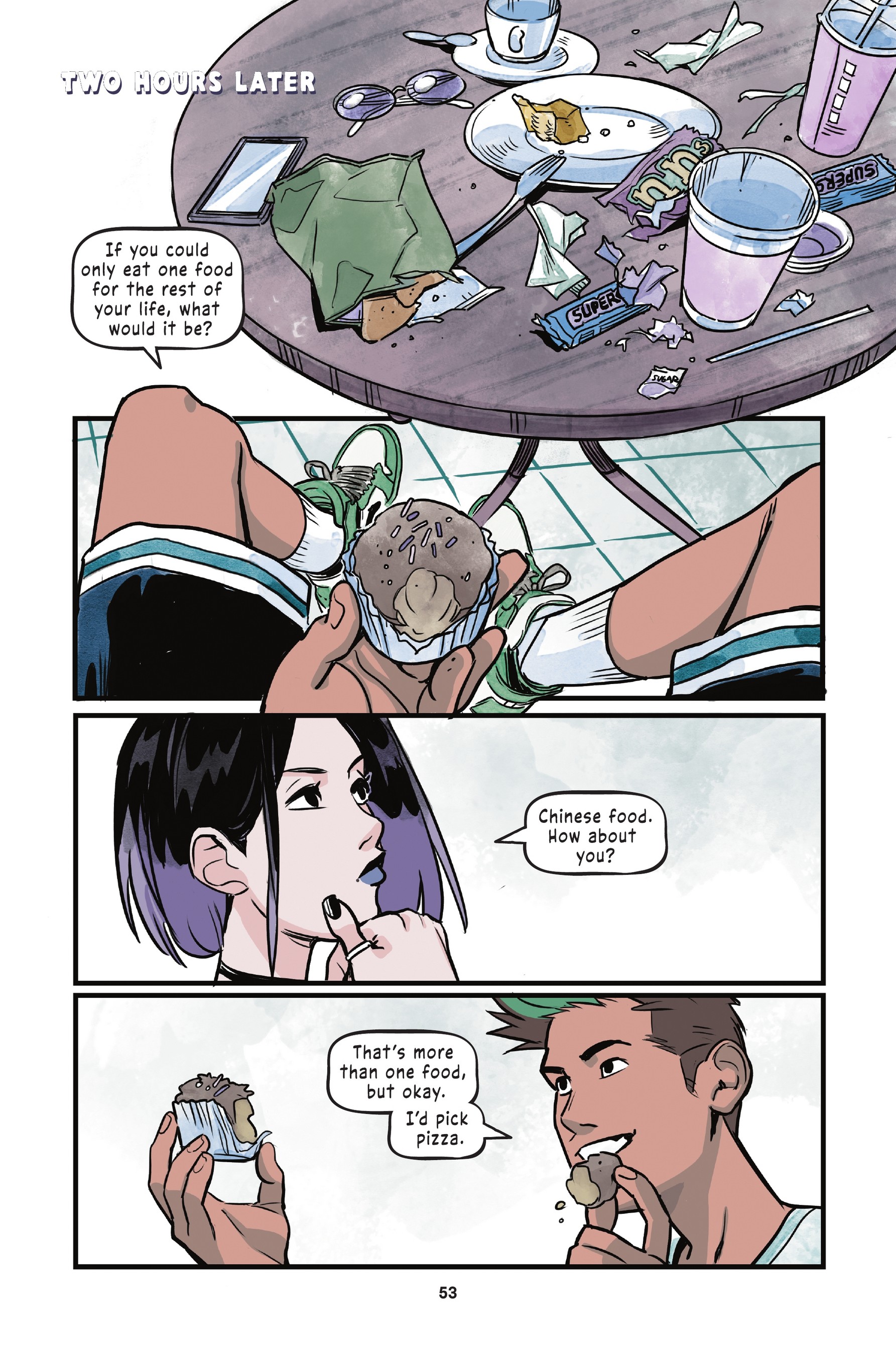 Teen Titans: Beast Boy Loves Raven (2021) issue GN - Page 50