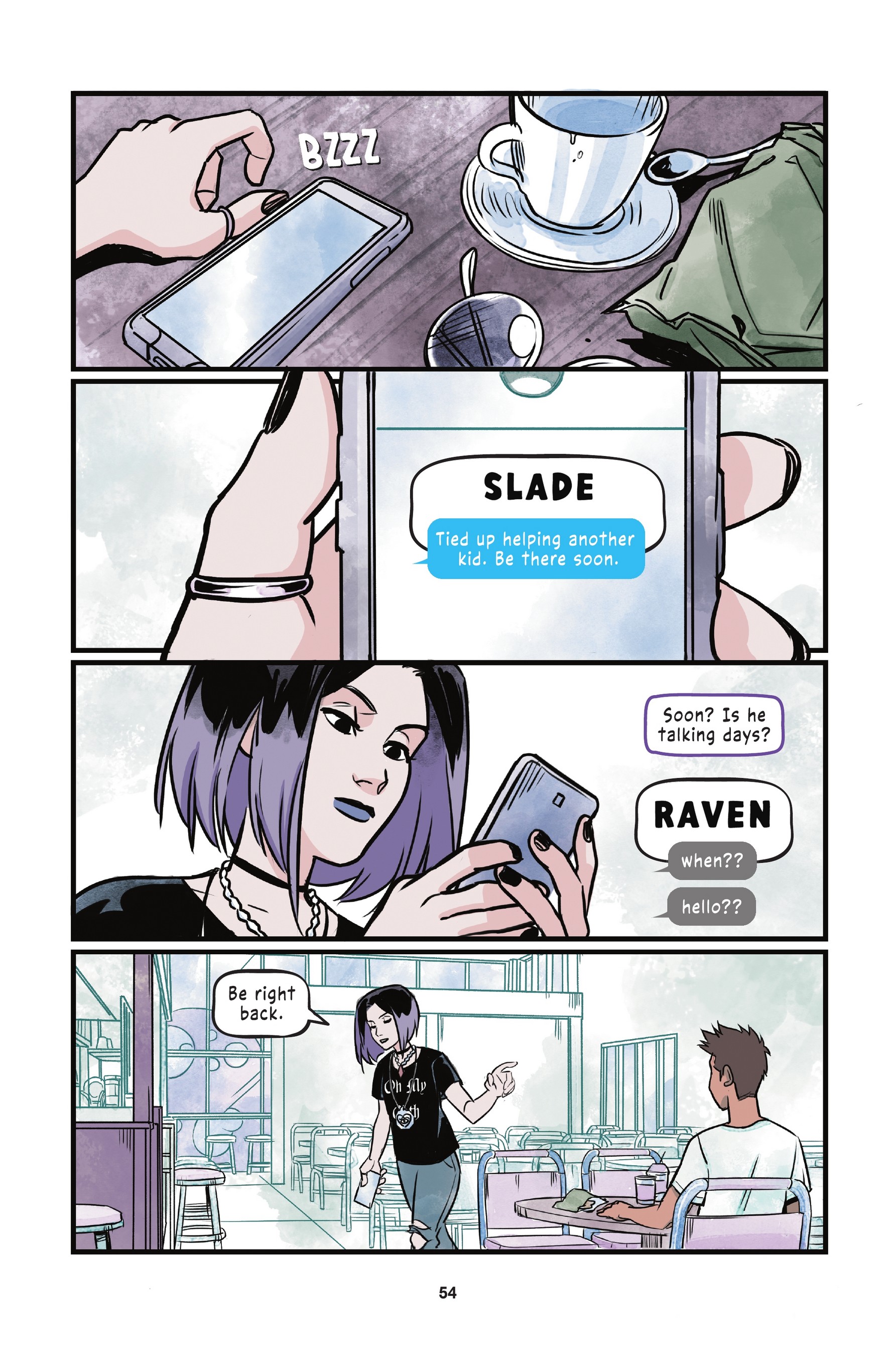 Teen Titans: Beast Boy Loves Raven (2021) issue GN - Page 51