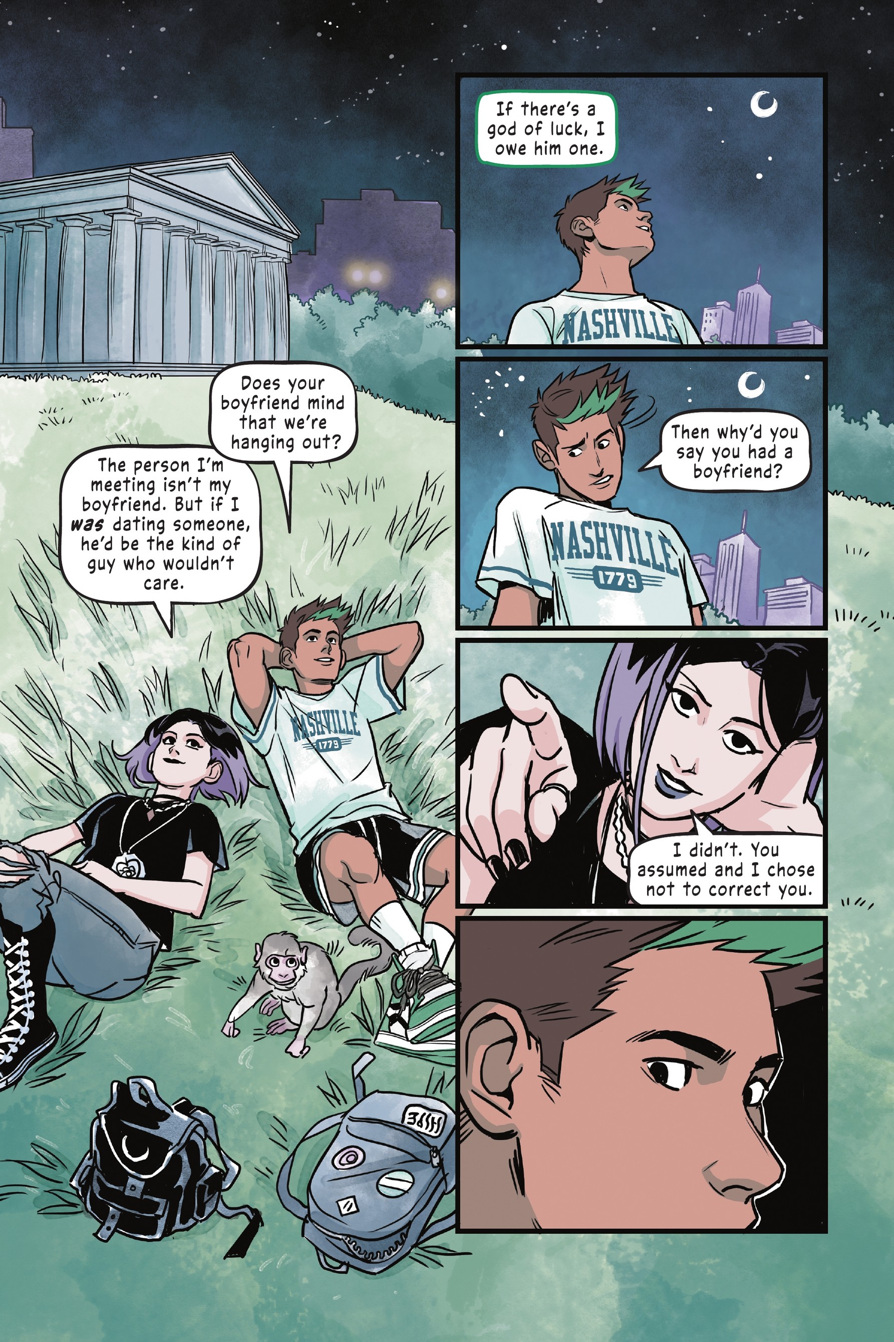 Teen Titans: Beast Boy Loves Raven (2021) issue GN - Page 64