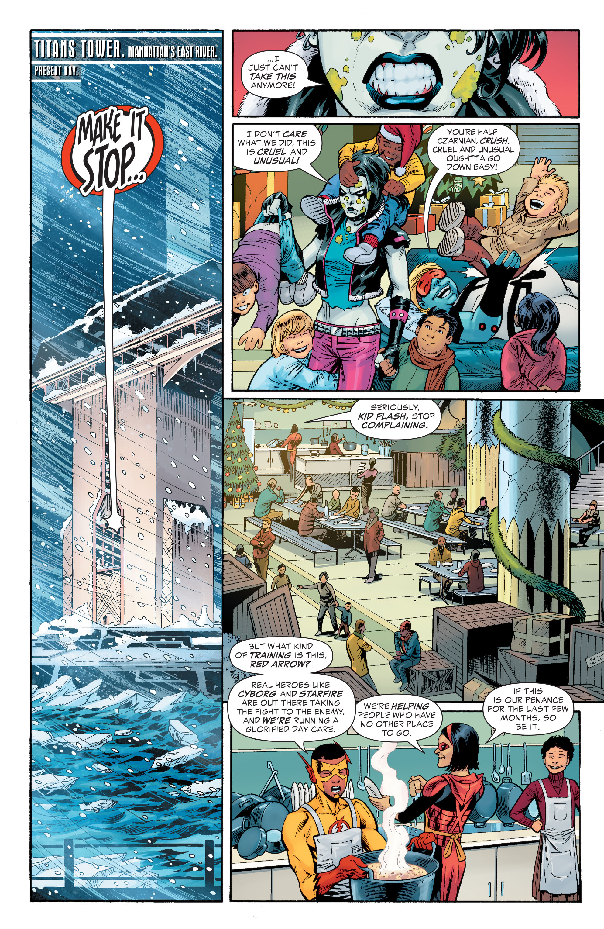 Teen Titans: Endless Winter Special (2020-) issue 1 - Page 8