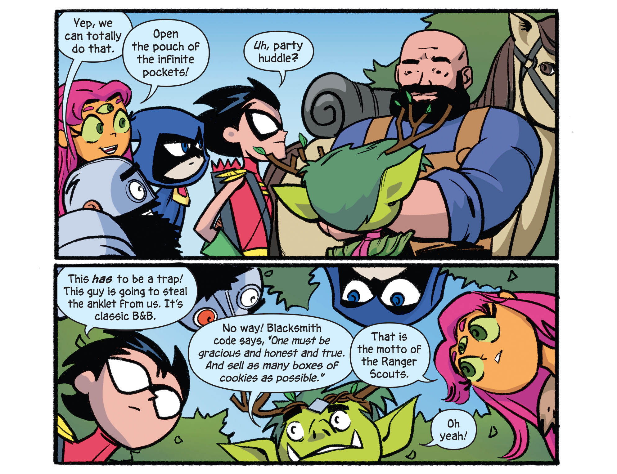 Teen Titans Go! Roll With It! (2020): Chapter 7 - Page 4