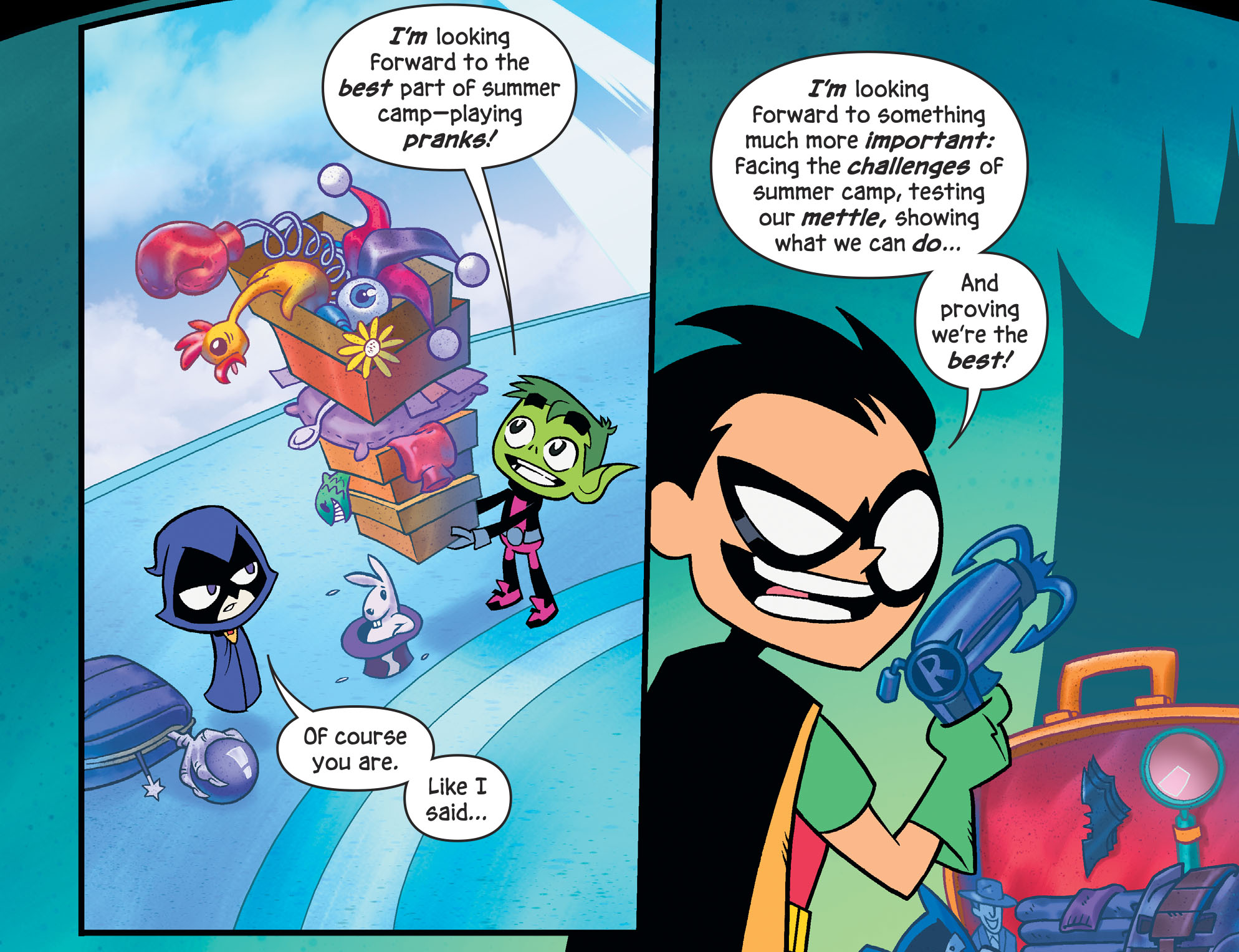 Teen Titans Go To Camp 2020 Chapter 1 Page 15