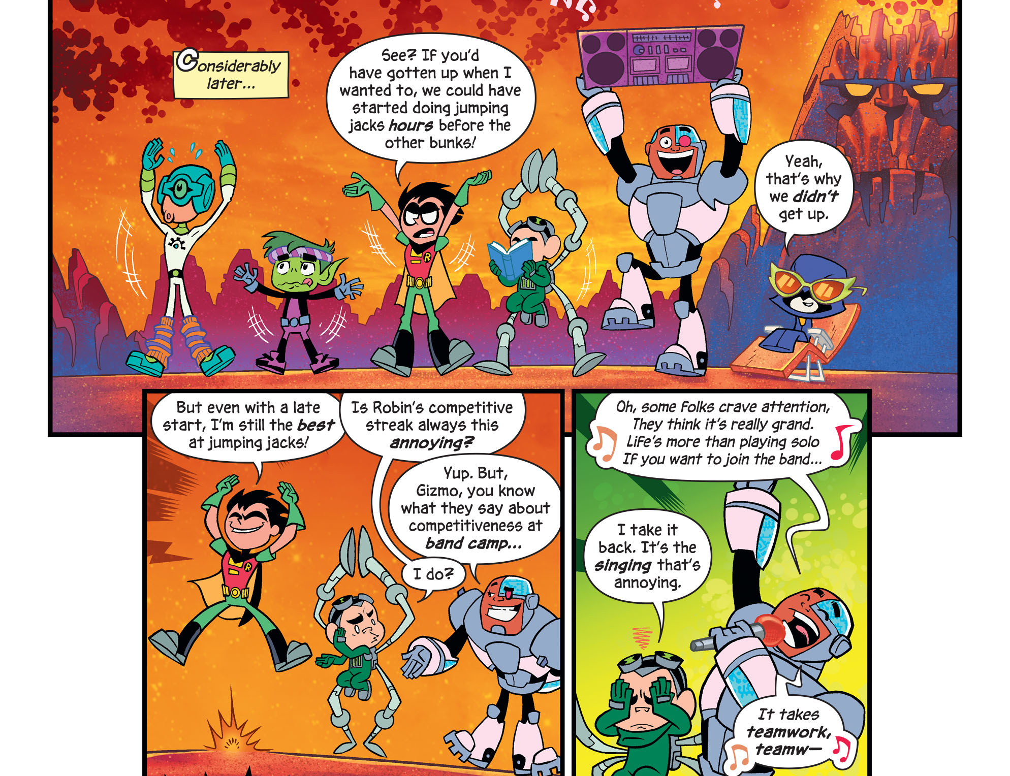 Teen Titans Go! To Camp (2020) issue 5 - Page 12