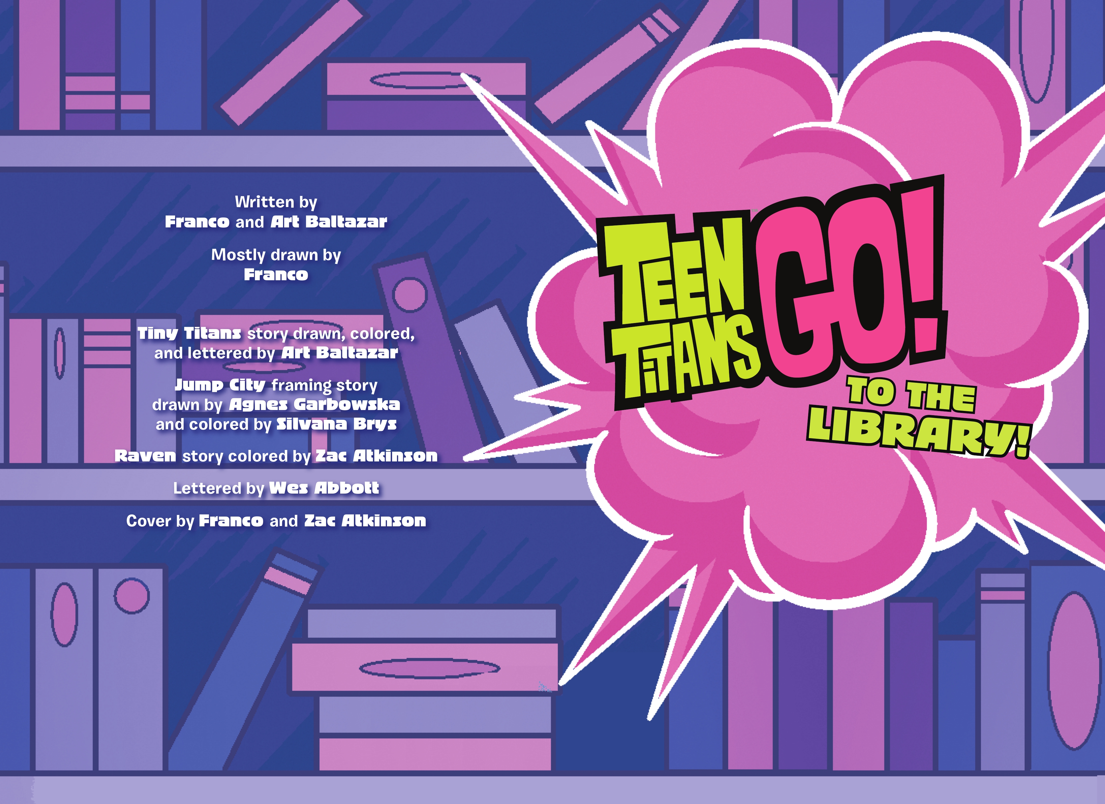 Teen Titans Go! To the Library (2024) issue GN - Page 3