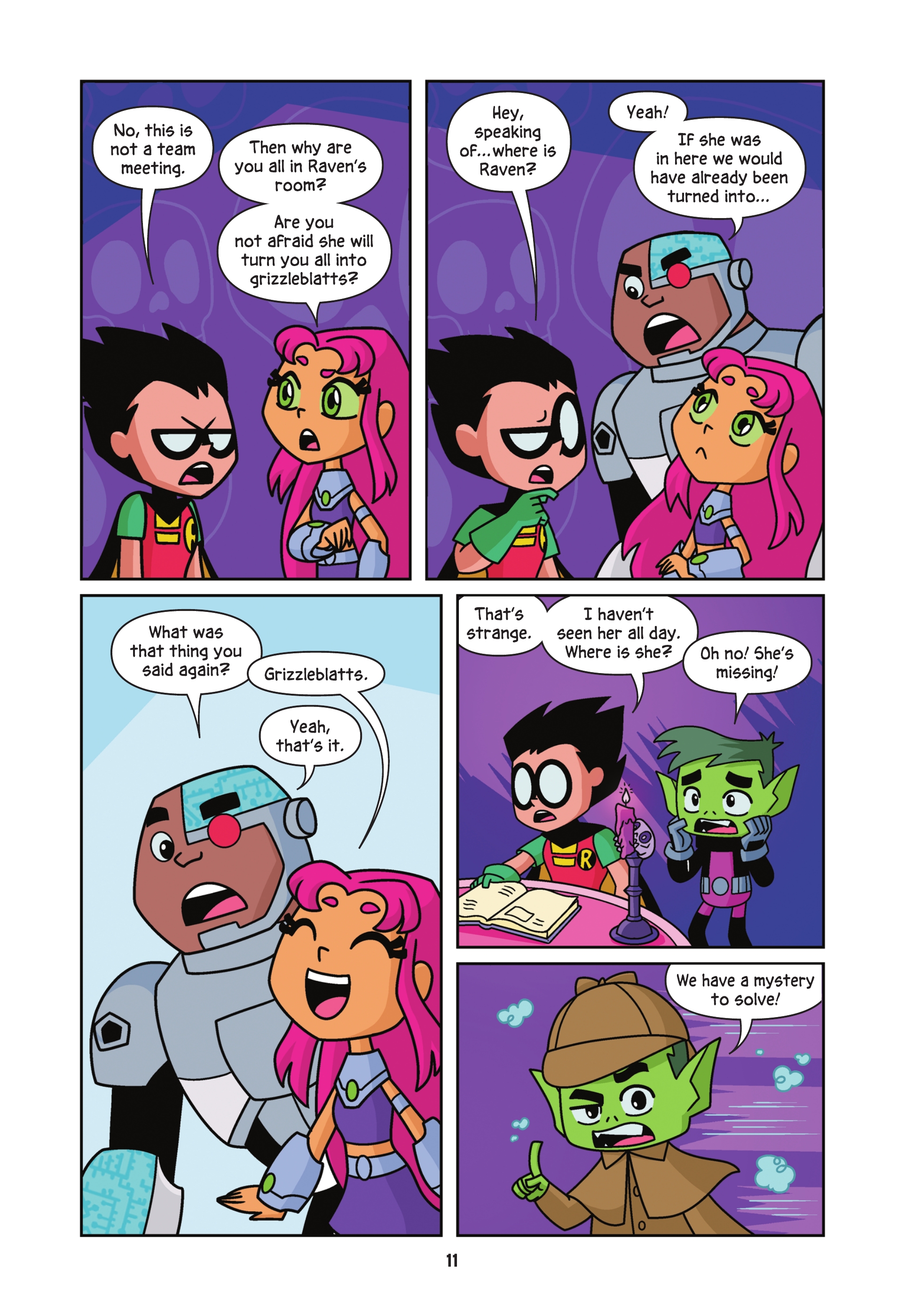 Teen Titans Go! To the Library (2024) issue GN - Page 10