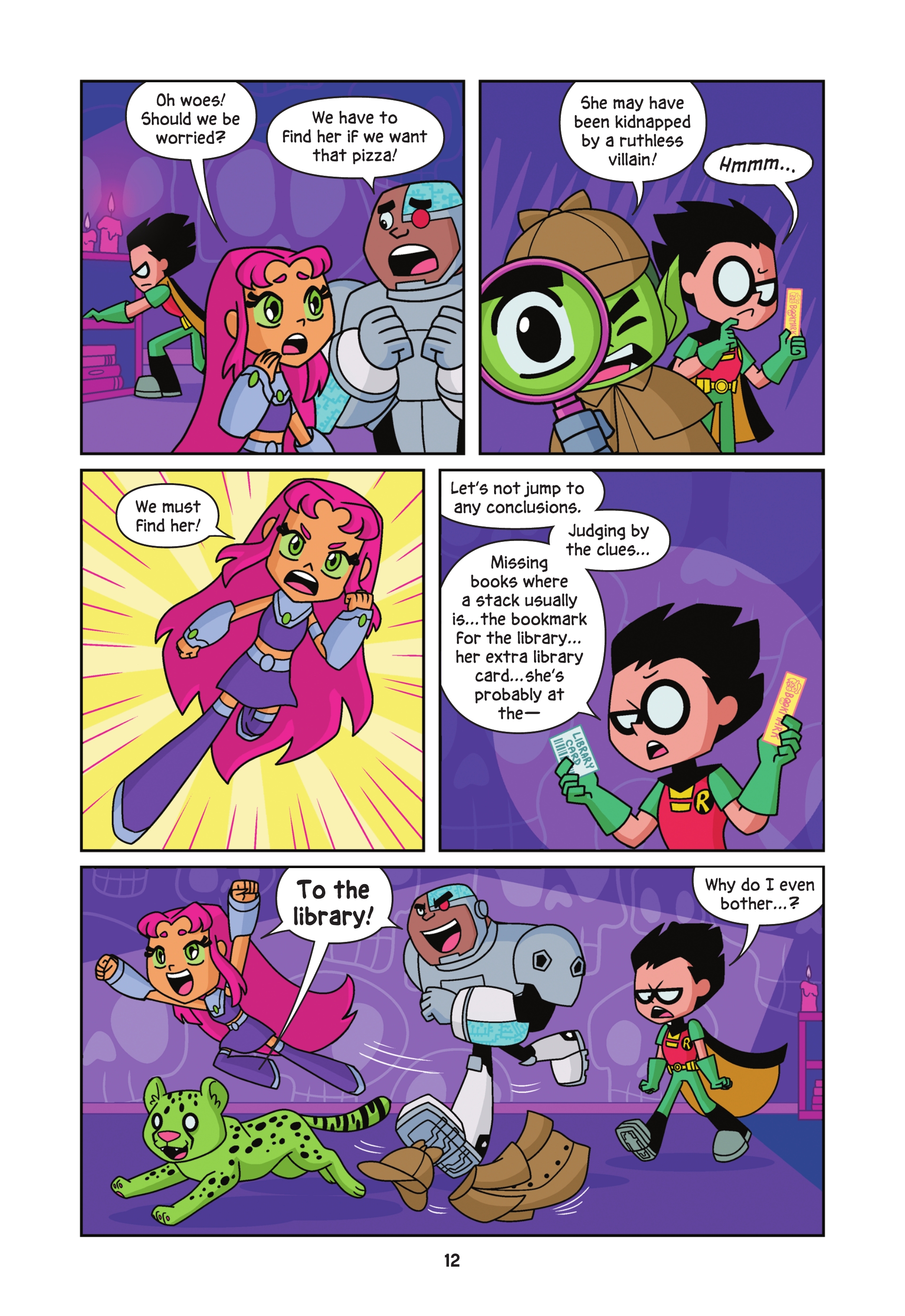 Teen Titans Go! To the Library (2024) issue GN - Page 11