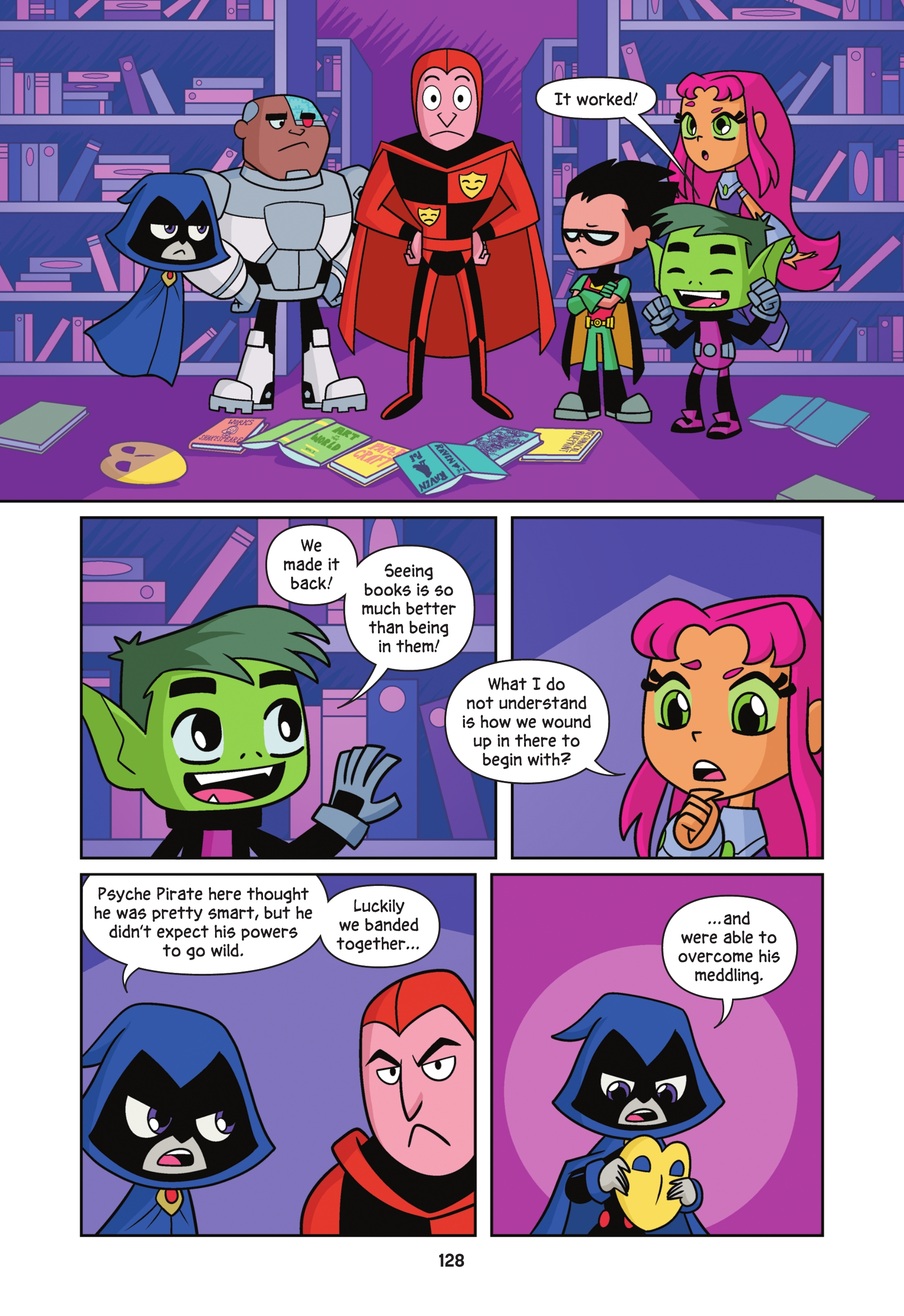 Teen Titans Go! To the Library (2024) issue GN - Page 125