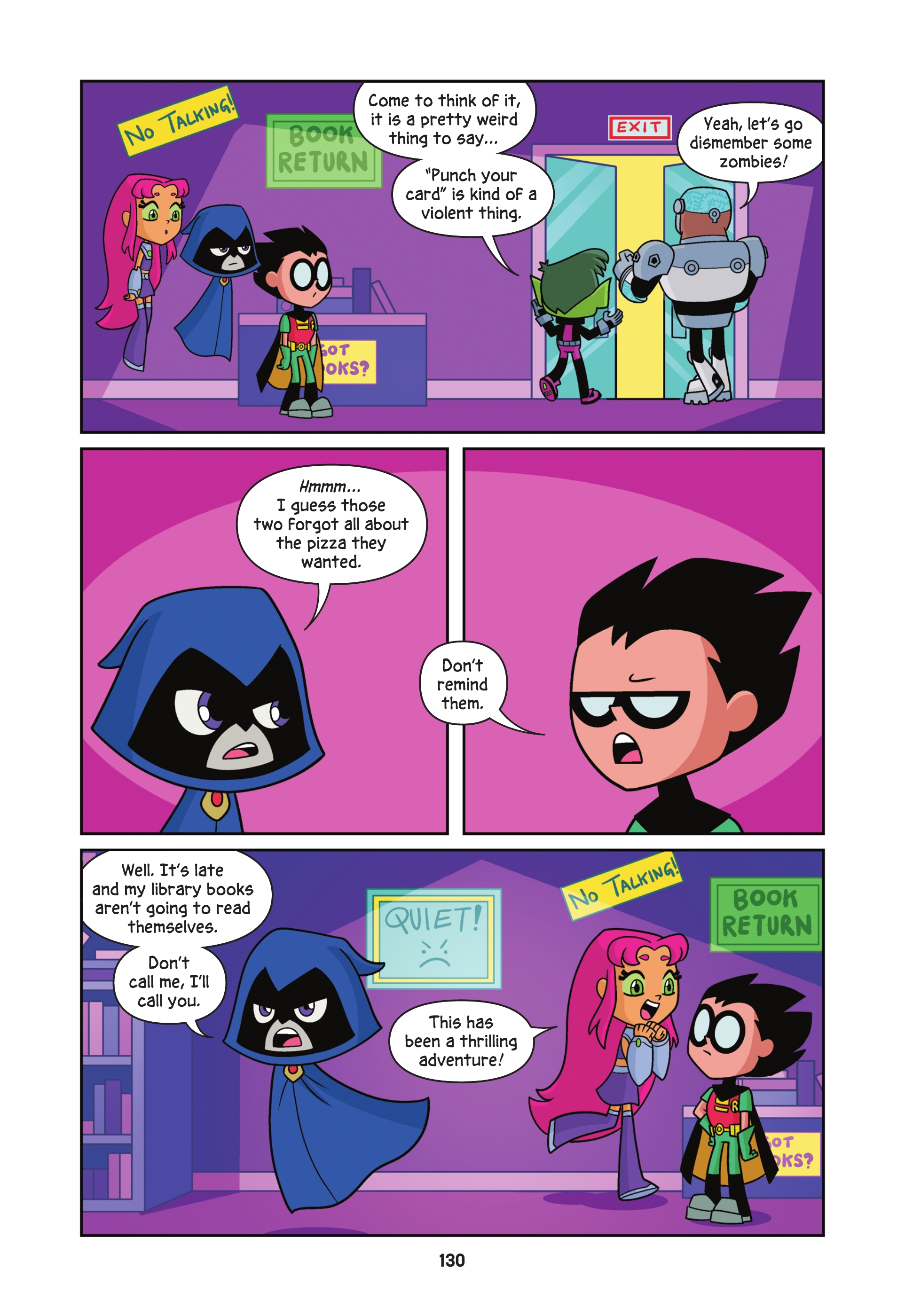 Teen Titans Go! To the Library (2024) issue GN - Page 127