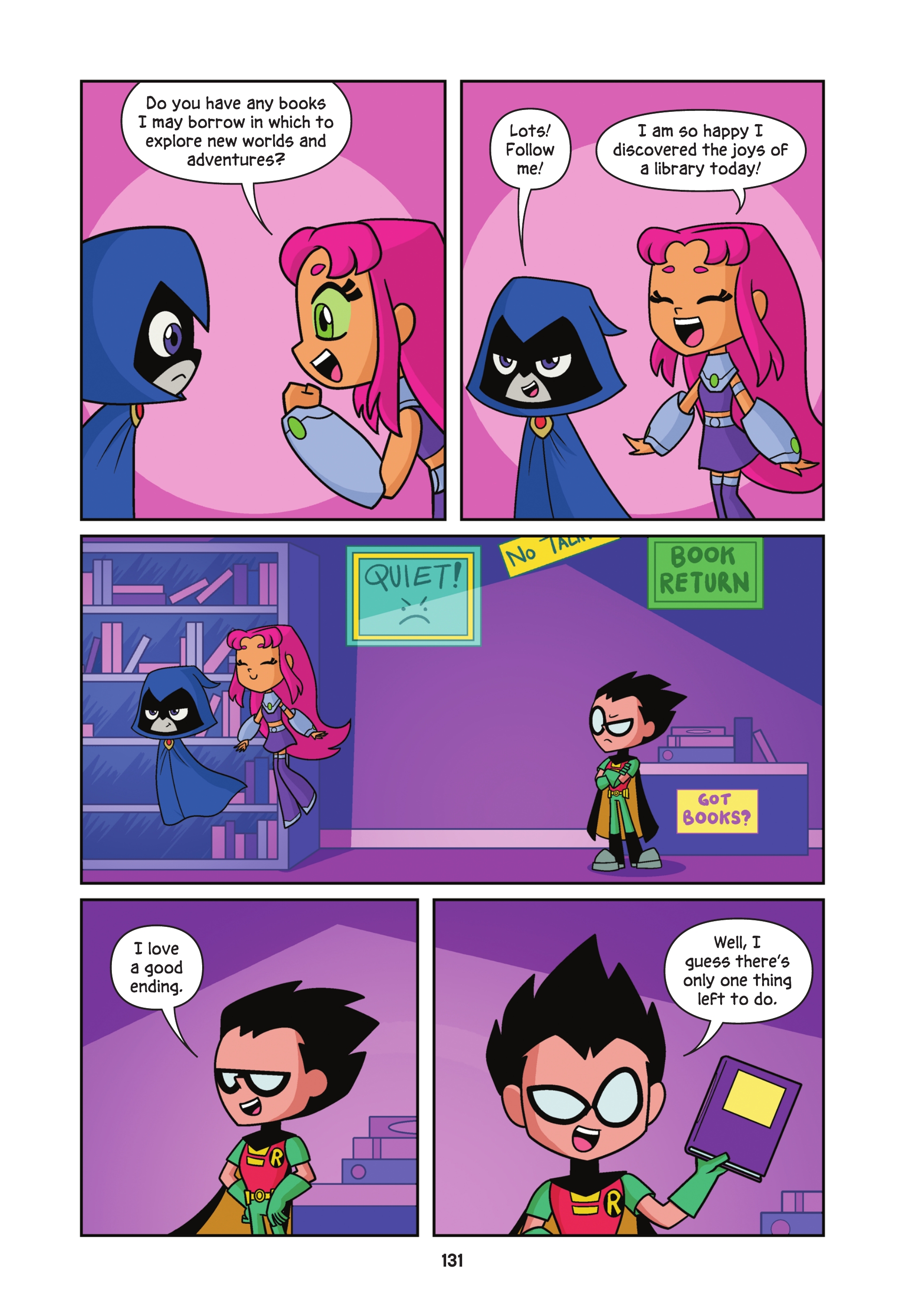 Teen Titans Go! To the Library (2024) issue GN - Page 128