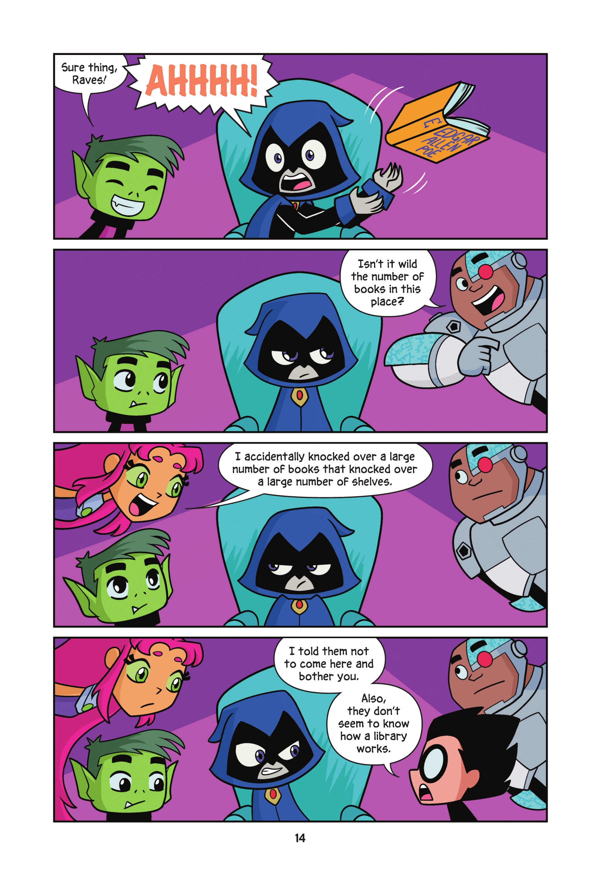 Teen Titans Go! To the Library (2024) issue GN - Page 13