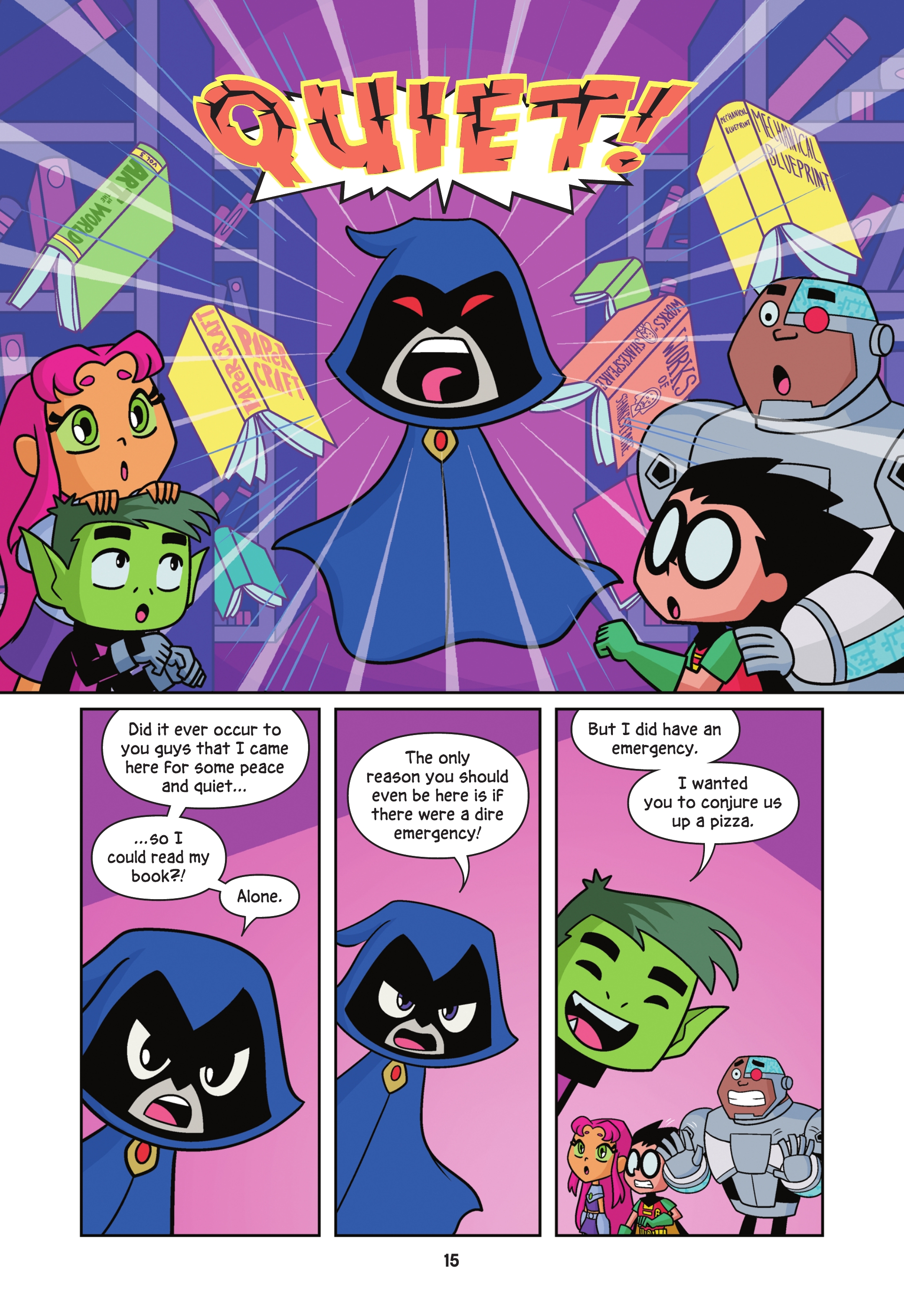 Teen Titans Go! To the Library (2024) issue GN - Page 14