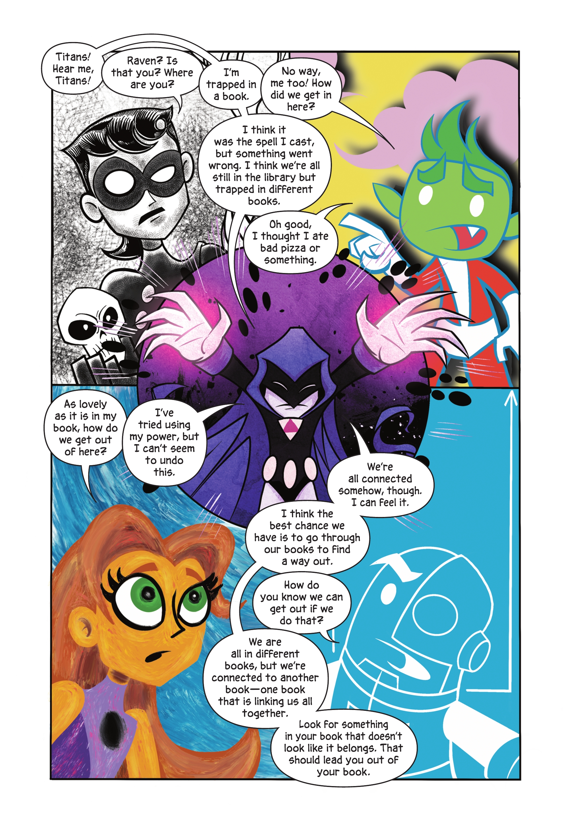 Teen Titans Go! To the Library (2024) issue GN - Page 34