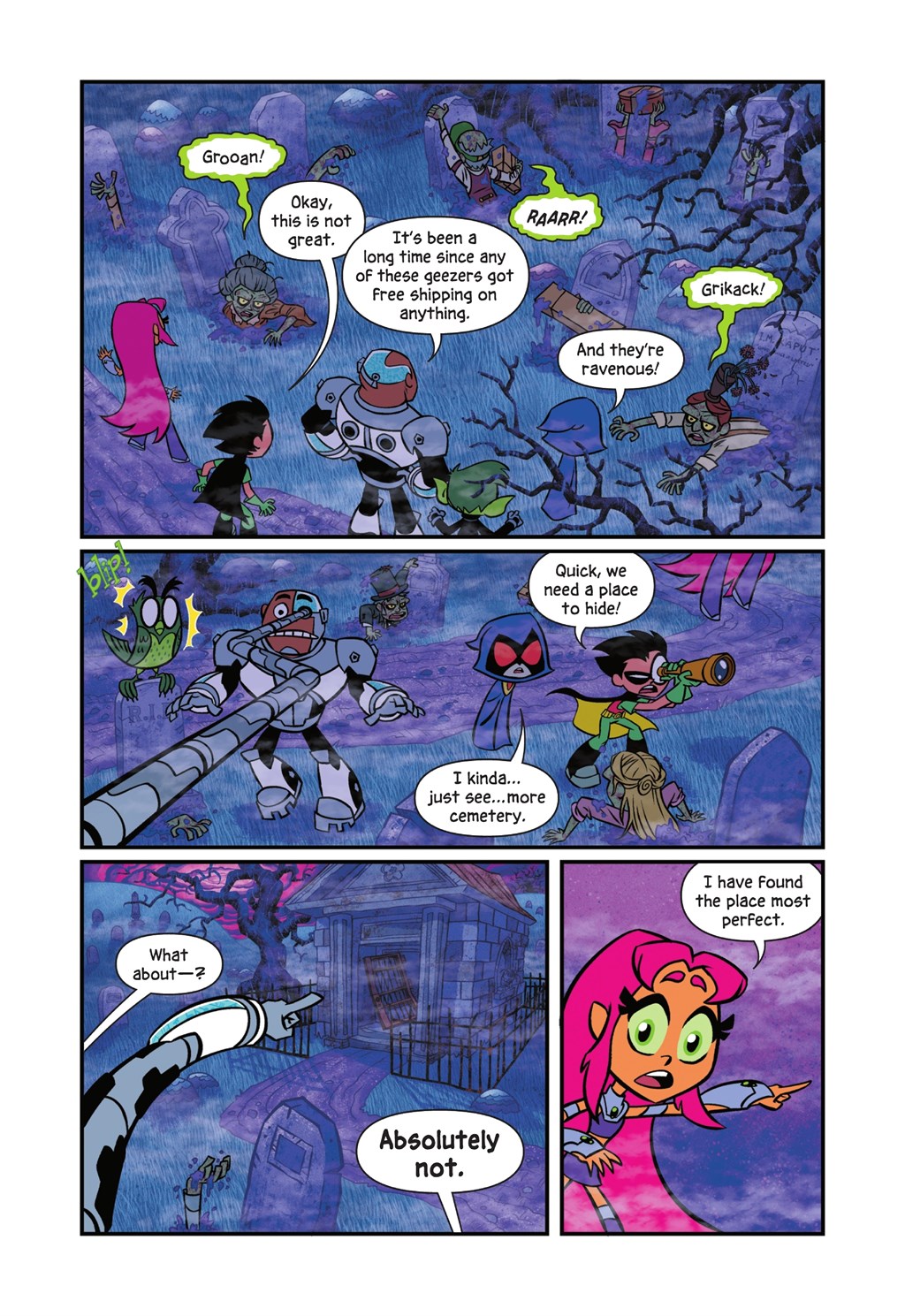 Teen Titans Go!: Undead! (2022) issue 1 - Page 73