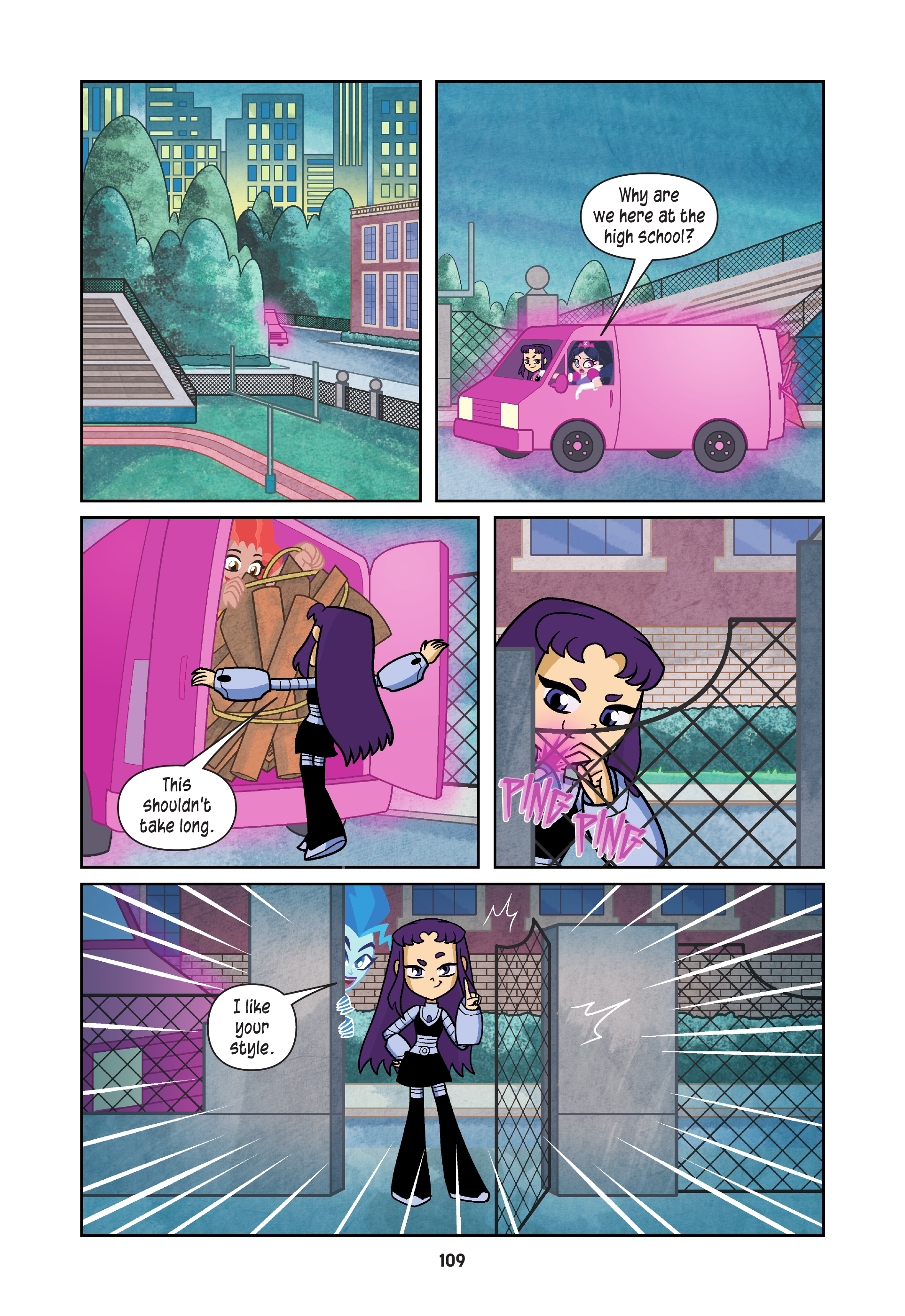 Teen Titans Go!/DC Super Hero Girls - Exchange Students! (2022) issue 1 - Page 107