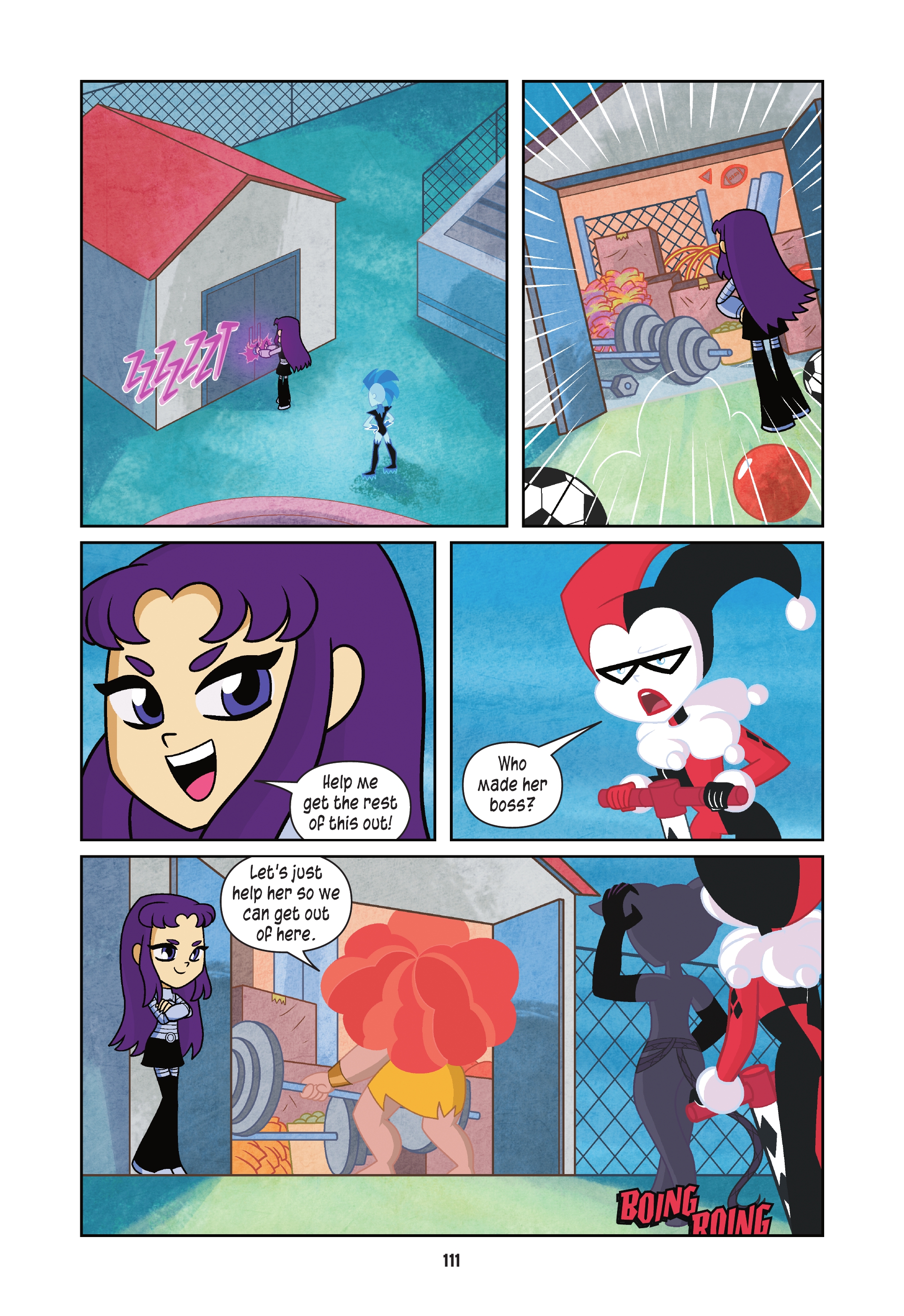 Teen Titans Go!/DC Super Hero Girls - Exchange Students! (2022) issue 1 - Page 109