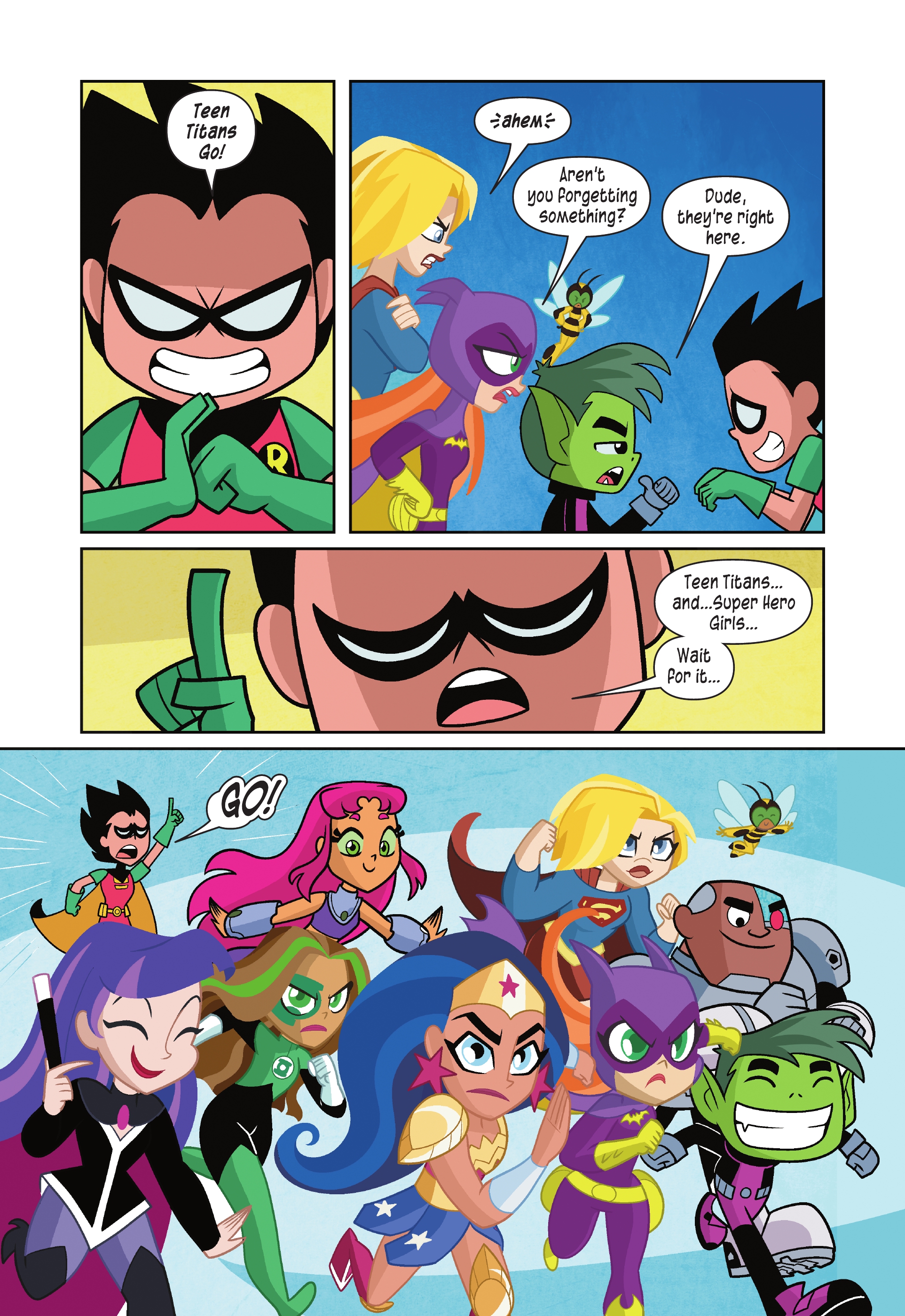 Teen Titans Go!/DC Super Hero Girls - Exchange Students! (2022) issue 1 - Page 135