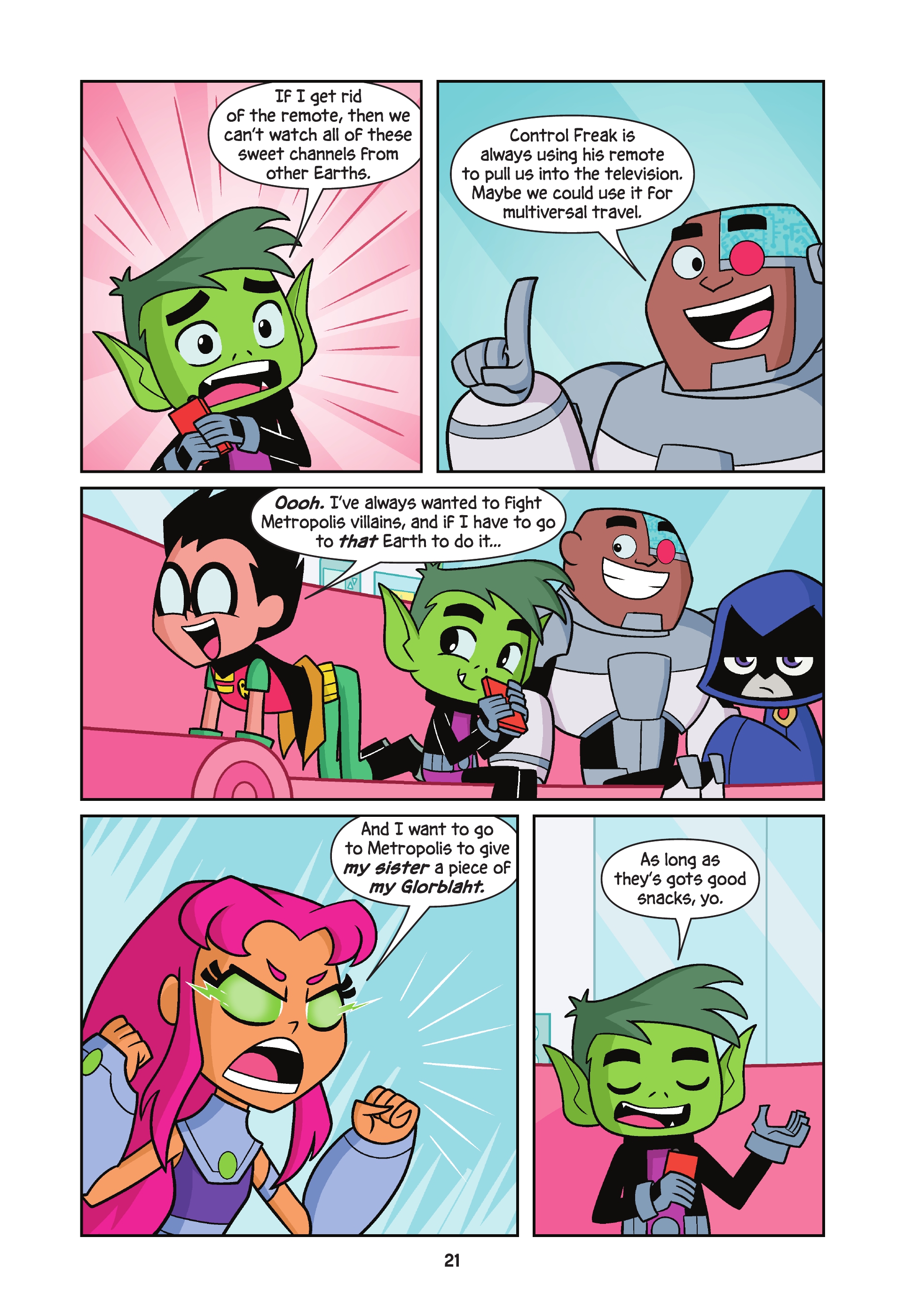 Teen Titans Go!/DC Super Hero Girls - Exchange Students! (2022) issue 1 - Page 20