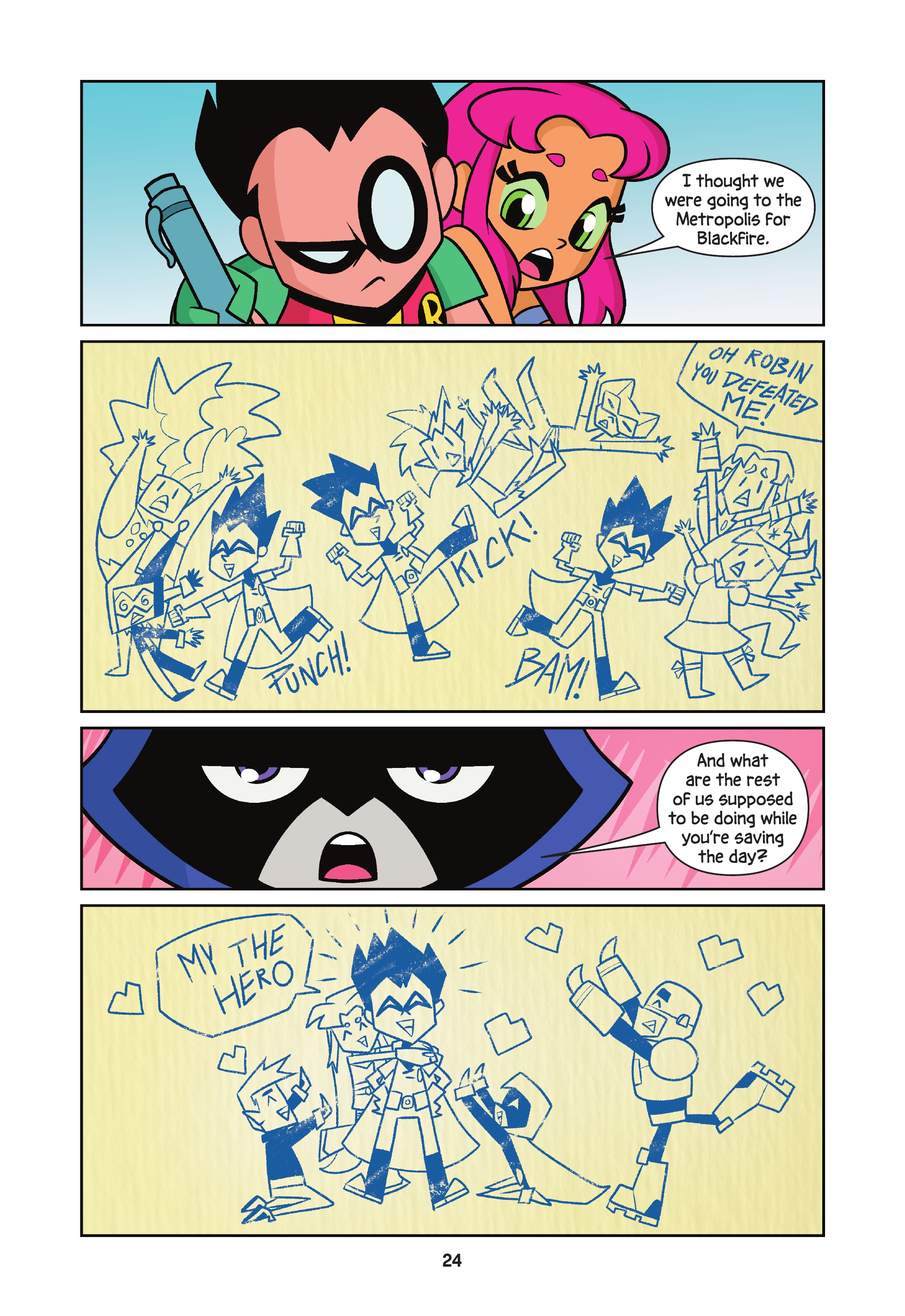 Teen Titans Go!/DC Super Hero Girls - Exchange Students! (2022) issue 1 - Page 23