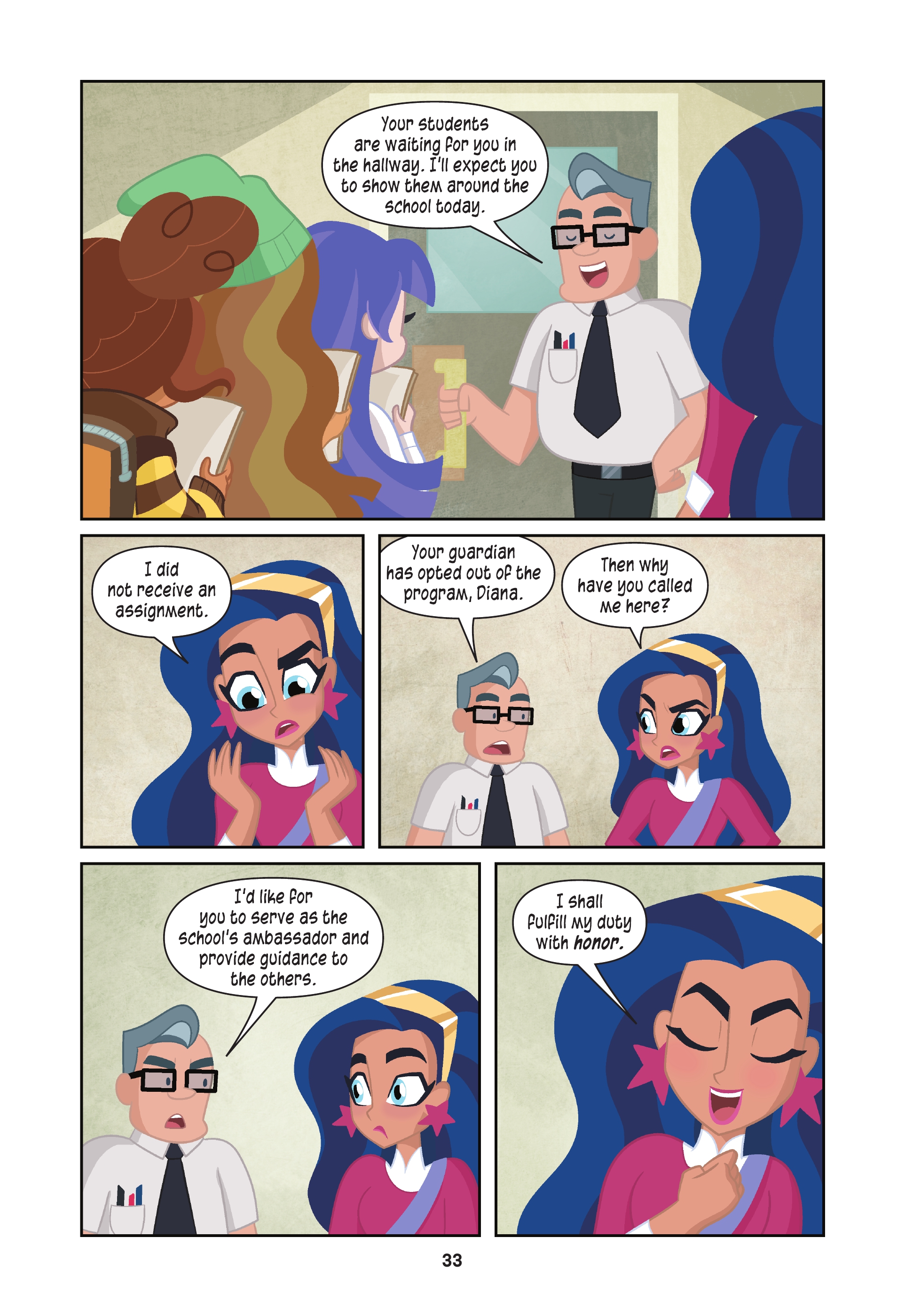 Teen Titans Go!/DC Super Hero Girls - Exchange Students! (2022) issue 1 - Page 32