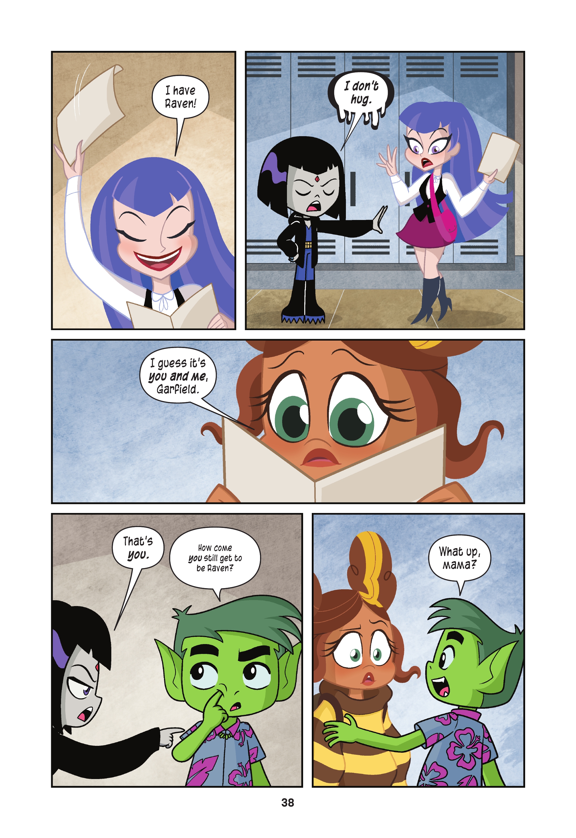 Teen Titans Go!/DC Super Hero Girls - Exchange Students! (2022) issue 1 - Page 37